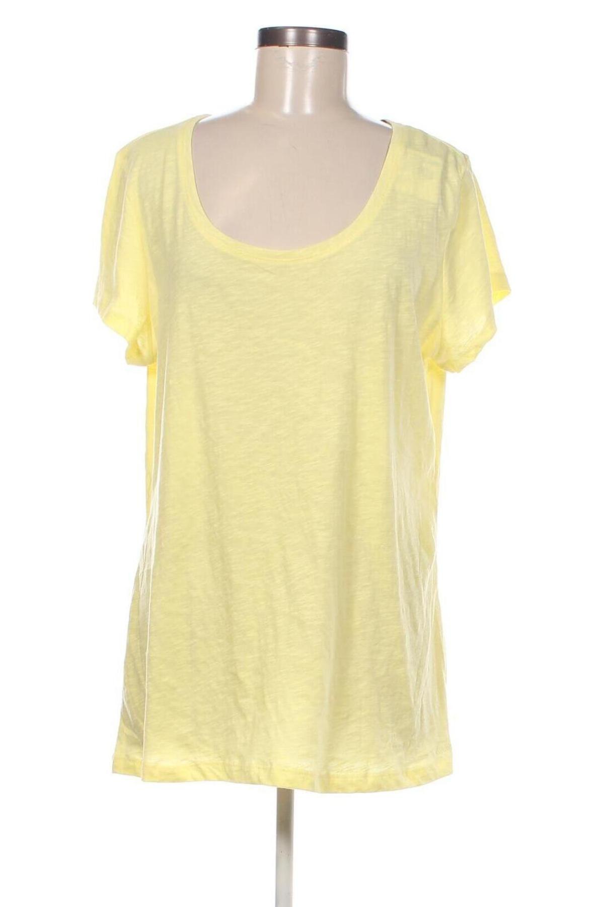 Γυναικεία μπλούζα S.Oliver, Μέγεθος XL, Χρώμα Κίτρινο, Τιμή 10,52 €
