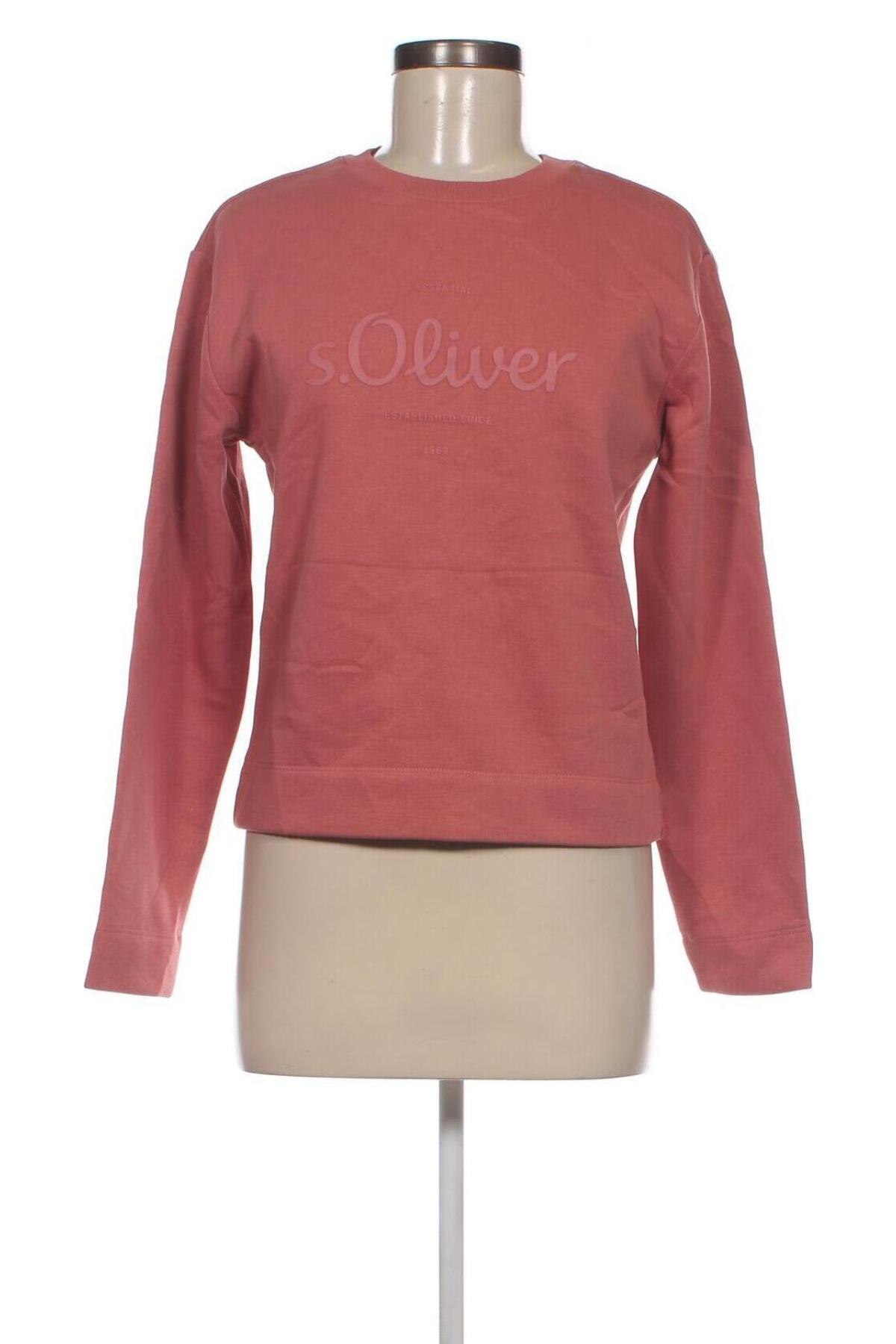 Γυναικεία μπλούζα S.Oliver, Μέγεθος XS, Χρώμα Ρόζ , Τιμή 4,63 €