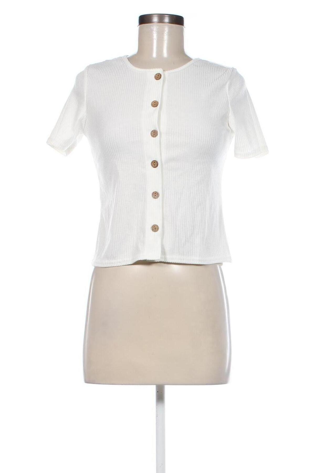 Γυναικεία μπλούζα SHEIN, Μέγεθος S, Χρώμα Λευκό, Τιμή 10,00 €