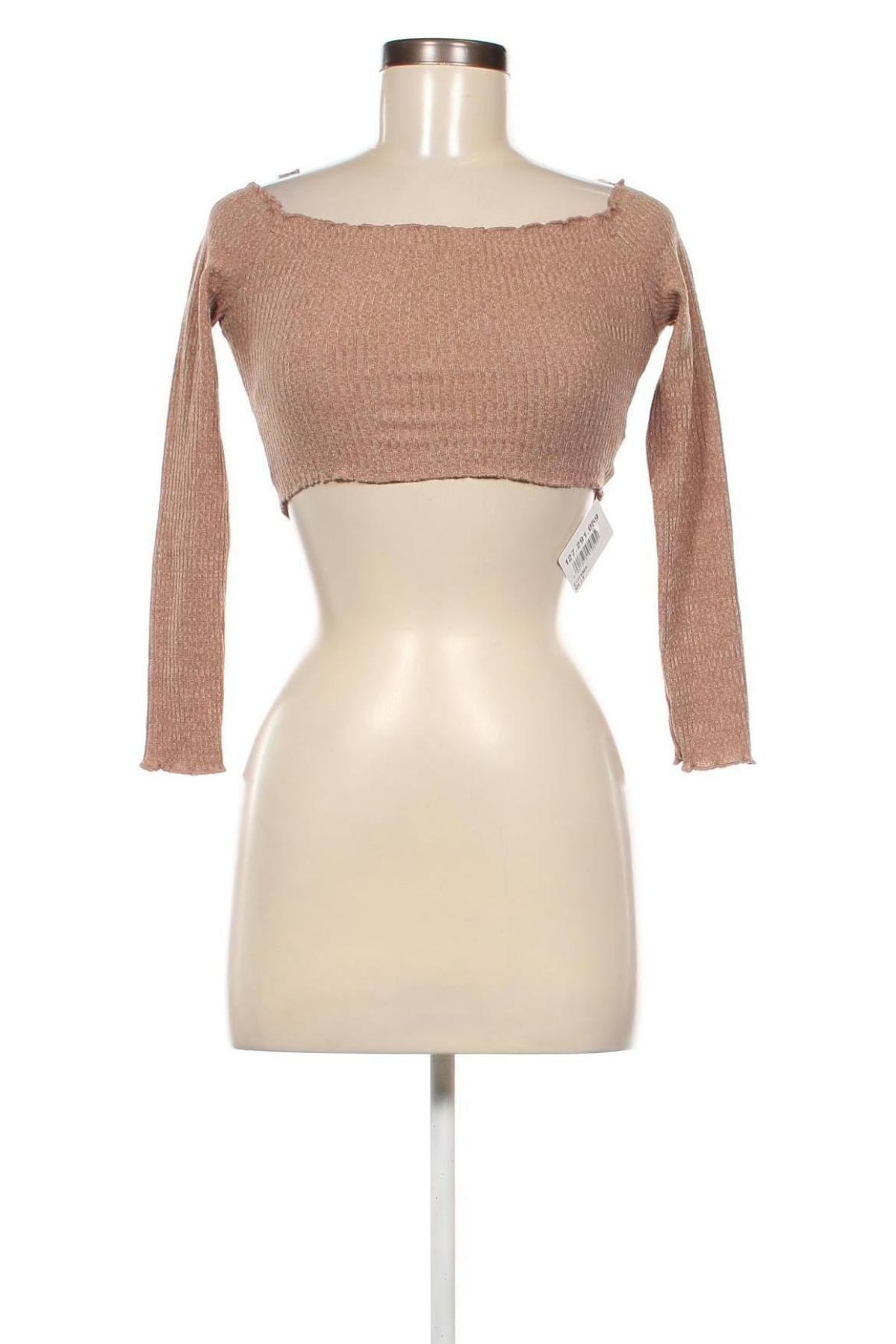 Damen Shirt SHEIN, Größe XS, Farbe Beige, Preis 3,99 €