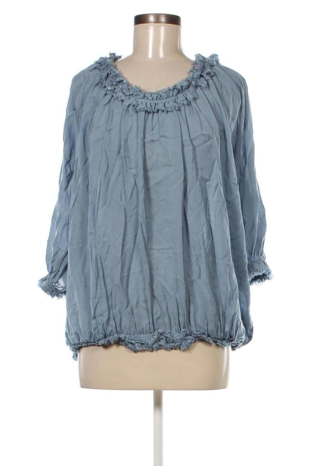 Damen Shirt Saint Tropez, Größe L, Farbe Blau, Preis € 8,87