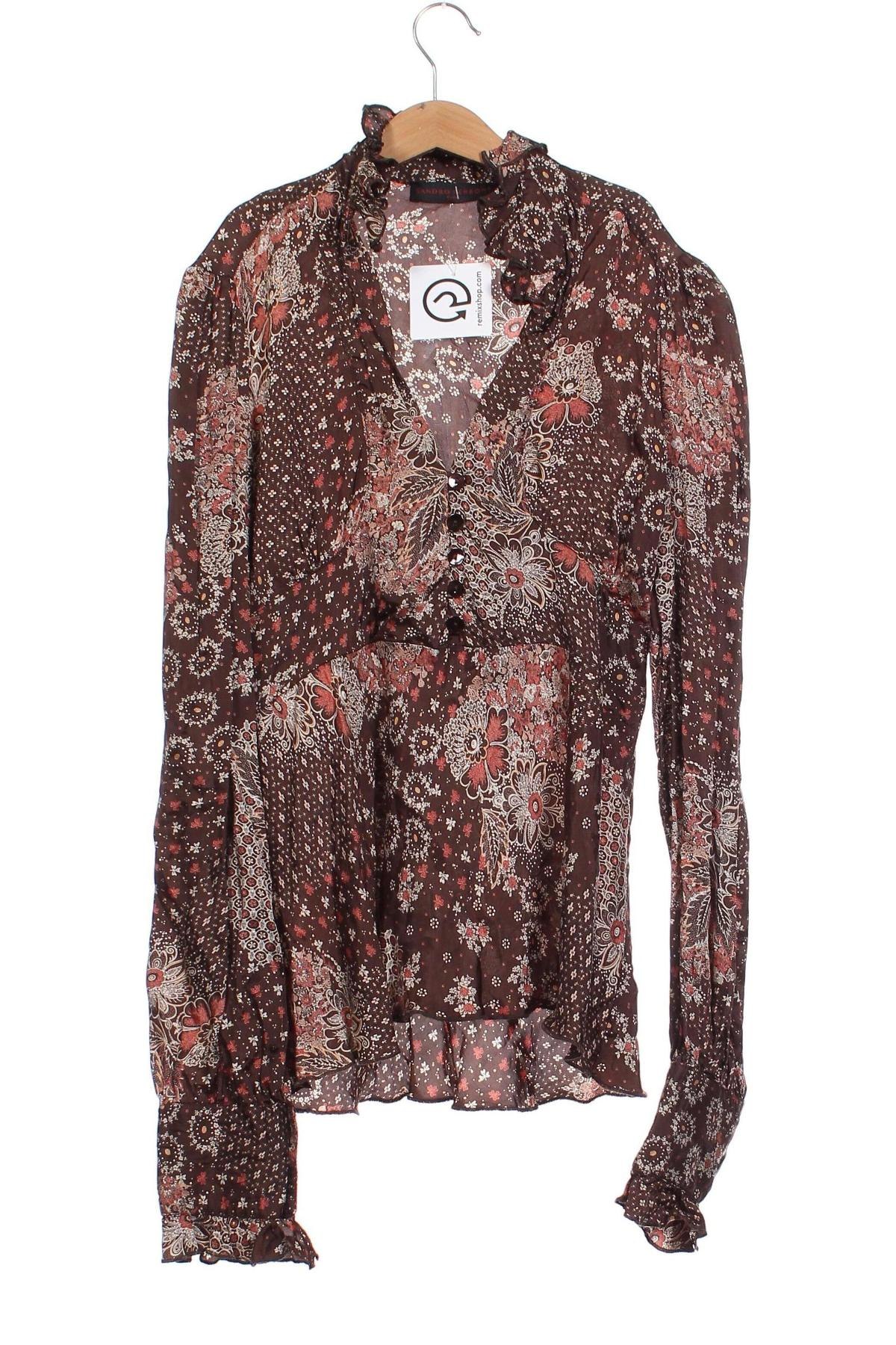Γυναικεία μπλούζα Sandro Ferrone, Μέγεθος S, Χρώμα Καφέ, Τιμή 37,71 €