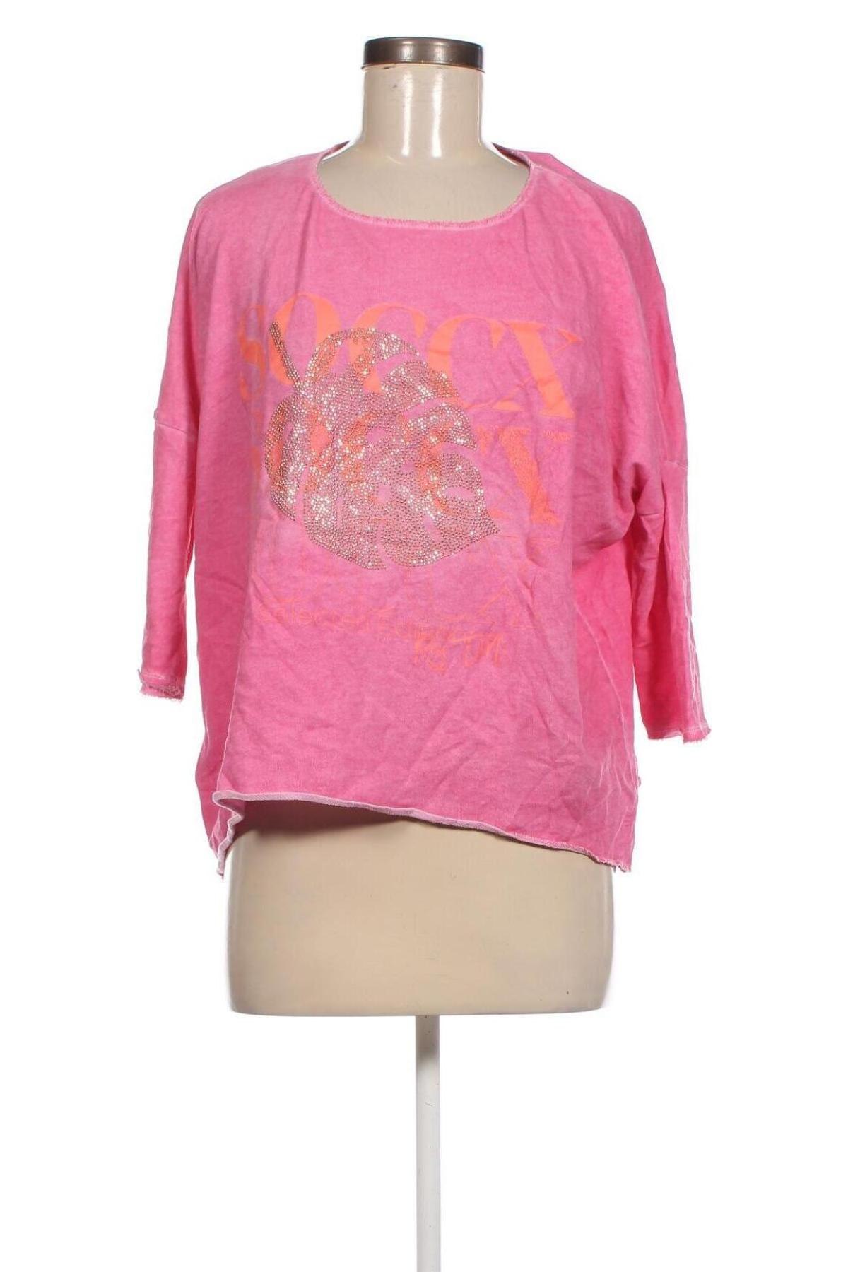Bluză de femei Soccx, Mărime M, Culoare Roz, Preț 78,95 Lei
