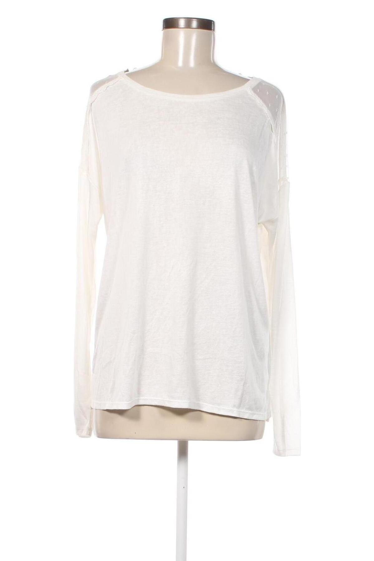 Γυναικεία μπλούζα Springfield, Μέγεθος XL, Χρώμα Λευκό, Τιμή 4,79 €