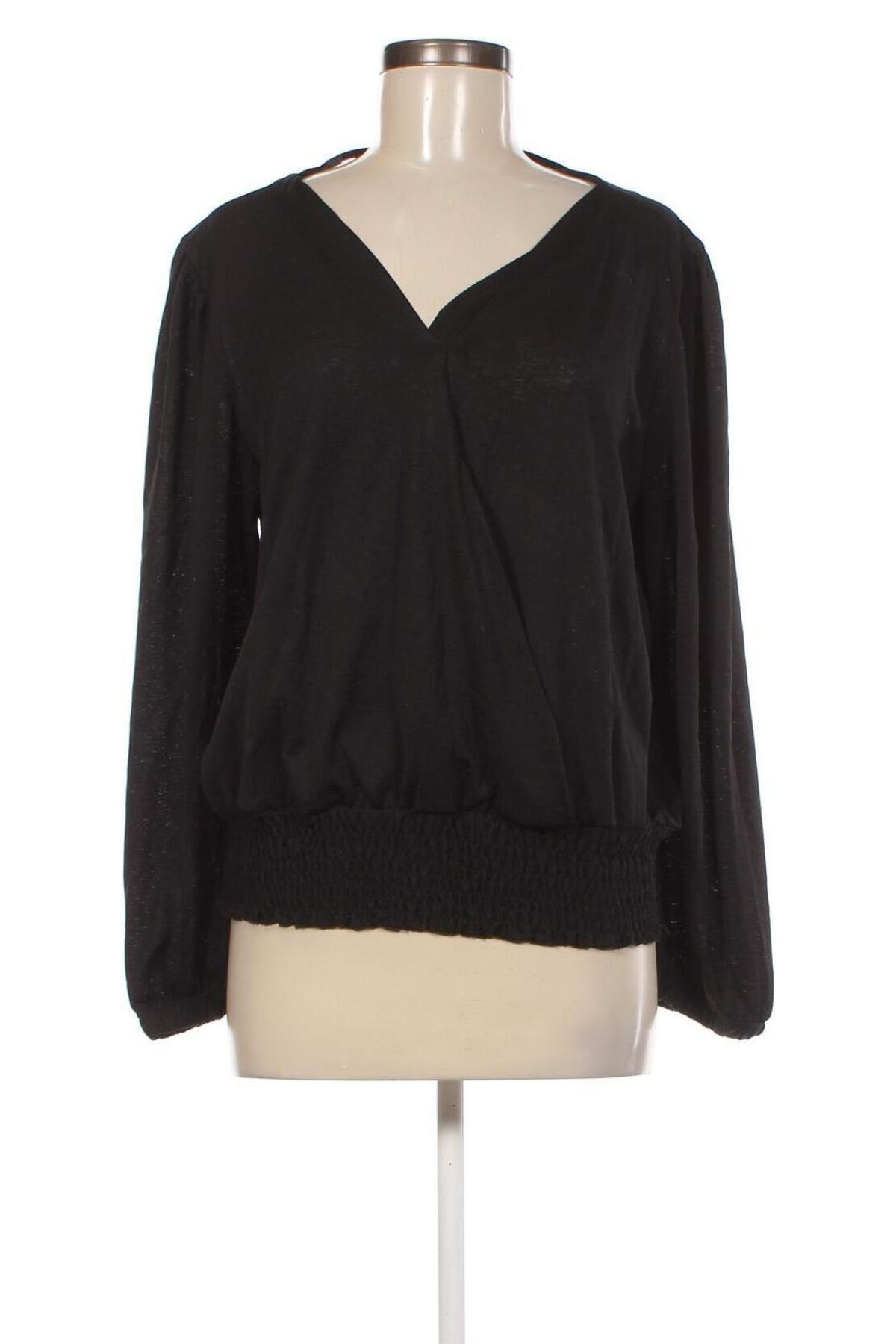 Дамска блуза Takko Fashion, Размер M, Цвят Черен, Цена 3,80 лв.