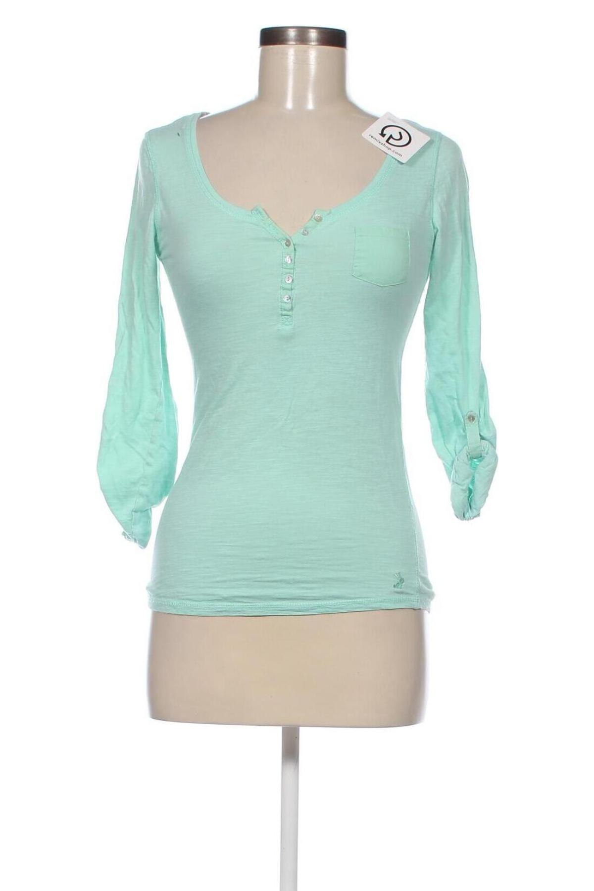 Γυναικεία μπλούζα Tally Weijl, Μέγεθος S, Χρώμα Πράσινο, Τιμή 5,55 €