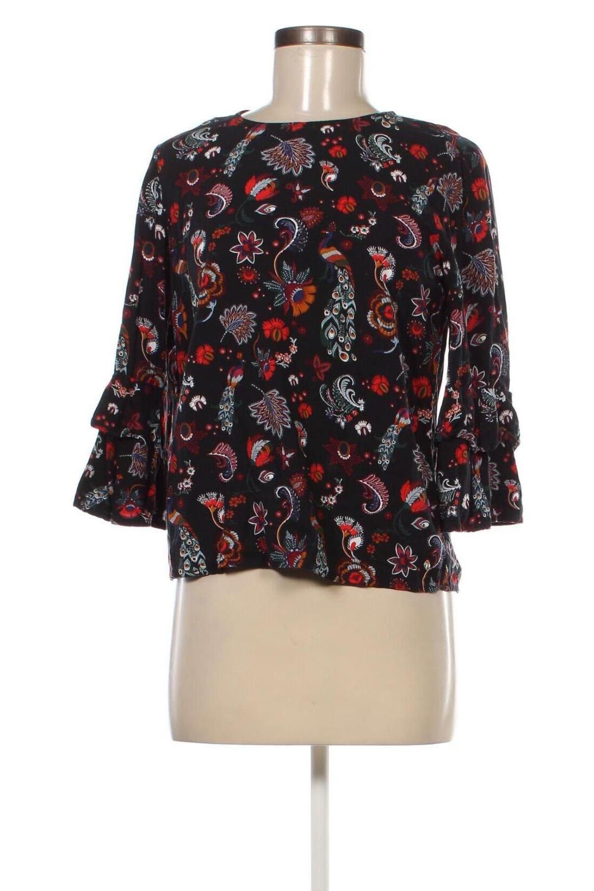 Γυναικεία μπλούζα Tom Tailor, Μέγεθος S, Χρώμα Πολύχρωμο, Τιμή 10,99 €