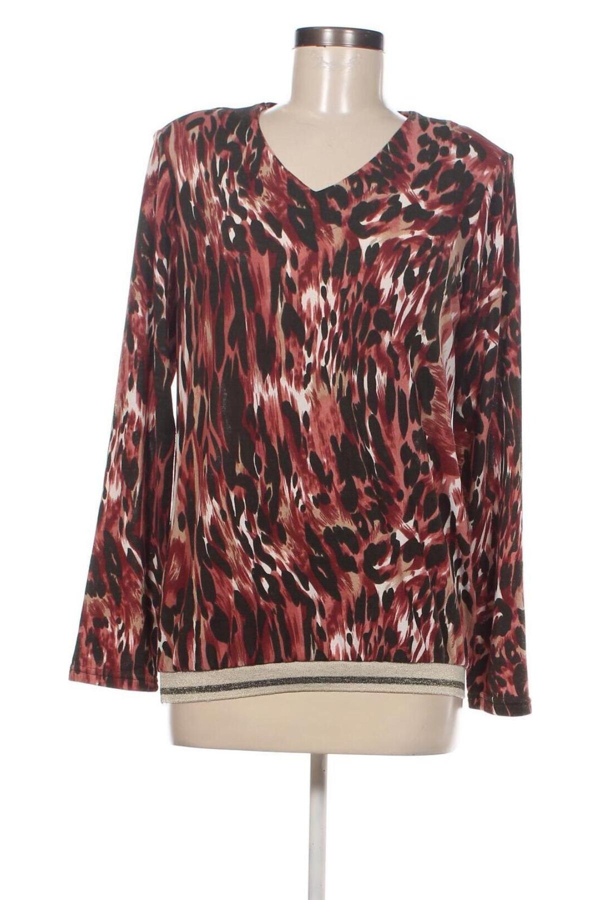 Дамска блуза Victor, Размер L, Цвят Многоцветен, Цена 3,80 лв.