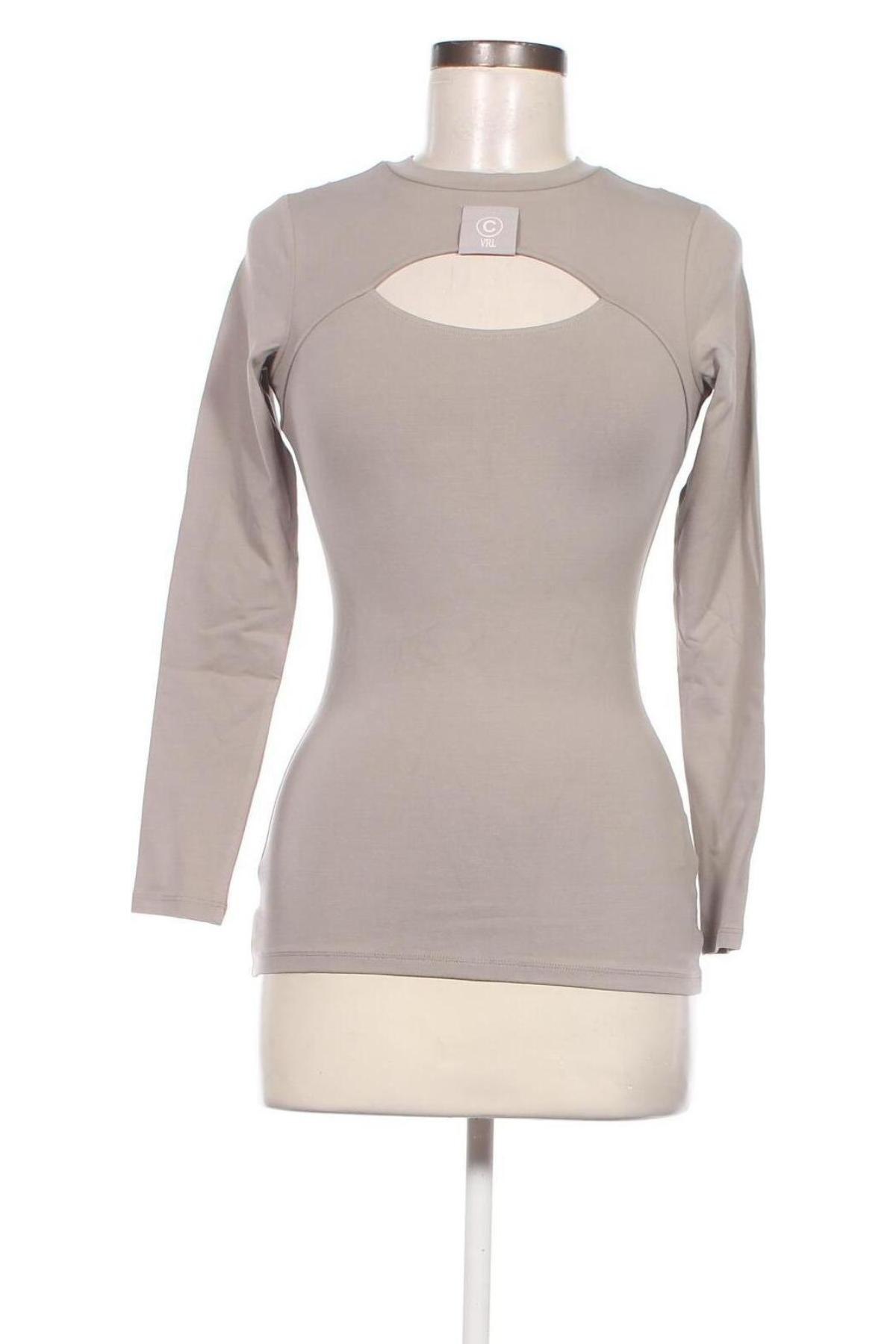 Damen Shirt Viral Vibes, Größe XS, Farbe Beige, Preis € 5,95