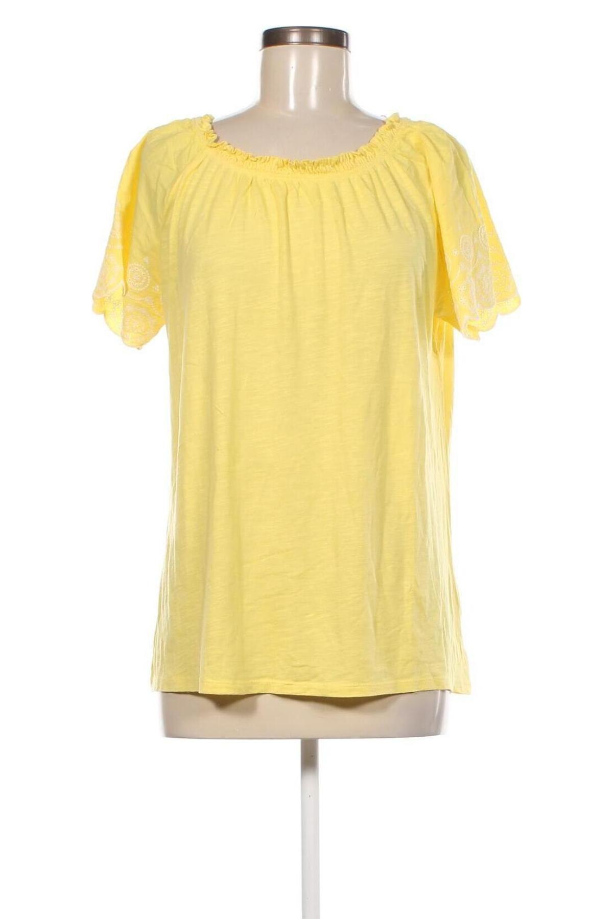 Дамска блуза Women by Tchibo, Размер M, Цвят Жълт, Цена 19,00 лв.