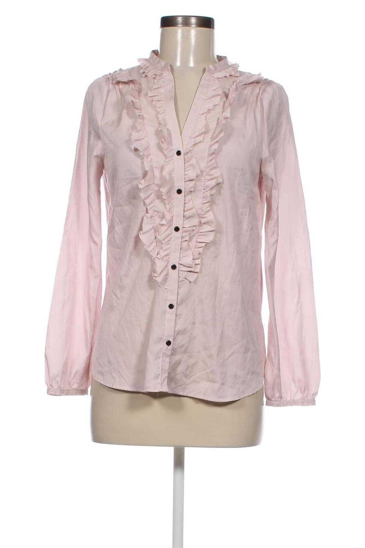 Дамска блуза Zara, Размер S, Цвят Пепел от рози, Цена 13,80 лв.