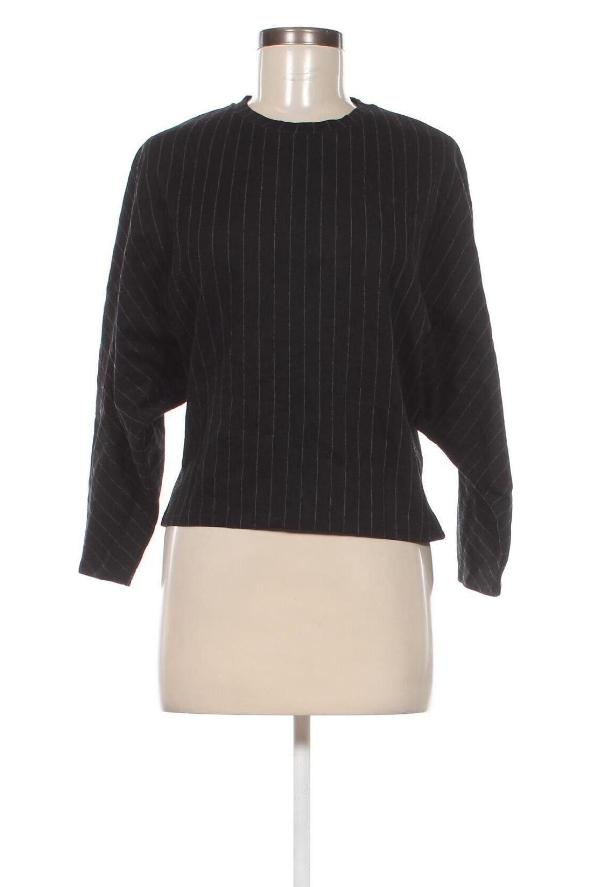 Γυναικεία μπλούζα Zara, Μέγεθος M, Χρώμα Μαύρο, Τιμή 3,34 €