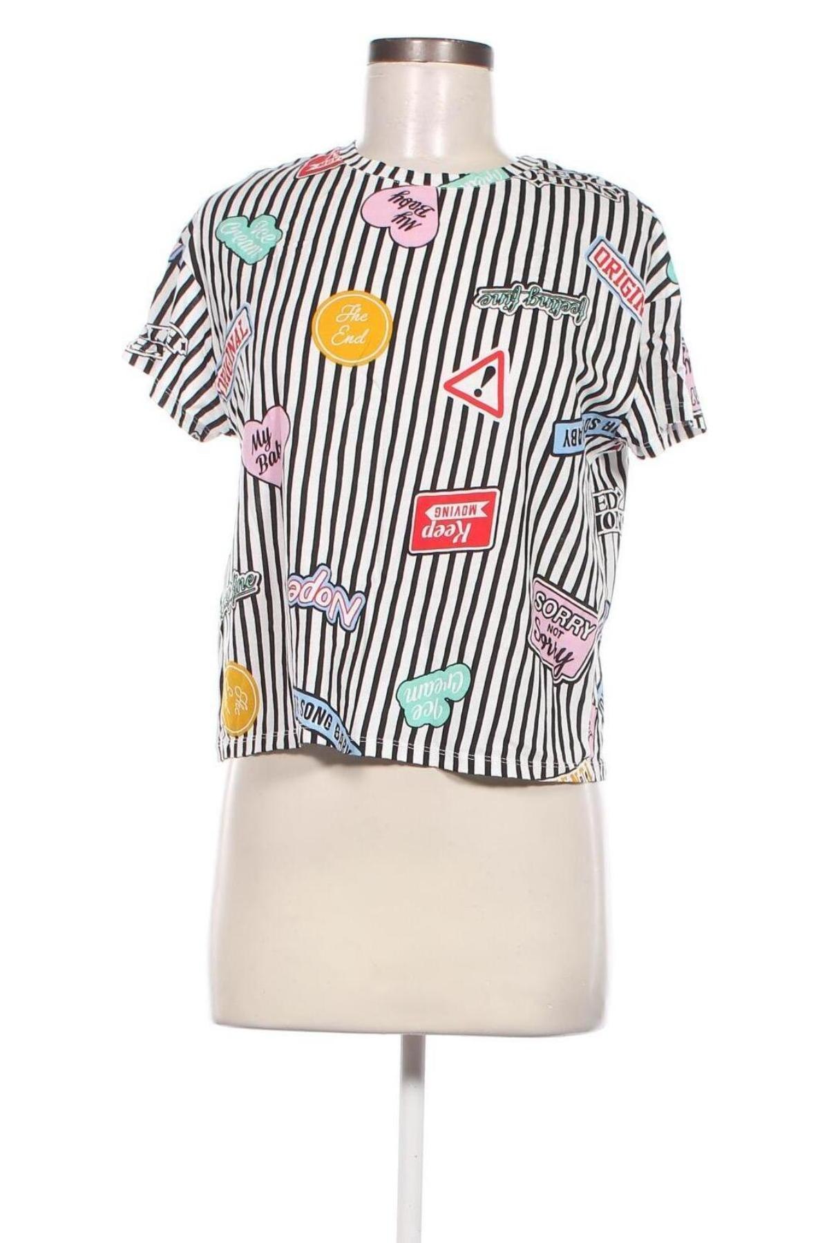 Дамска блуза Zara Trafaluc, Размер S, Цвят Многоцветен, Цена 11,40 лв.