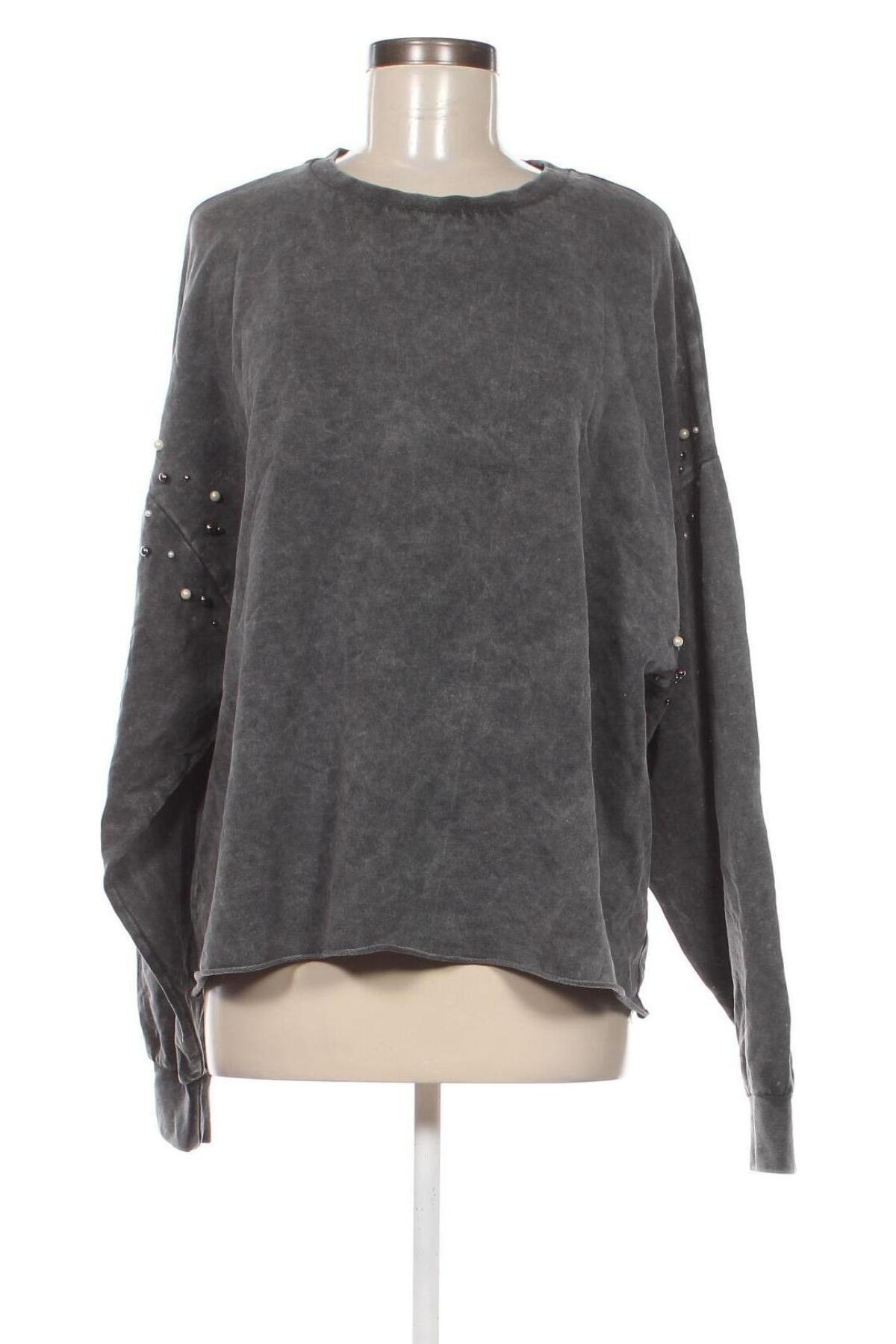 Γυναικεία μπλούζα Zara Trafaluc, Μέγεθος M, Χρώμα Γκρί, Τιμή 16,70 €