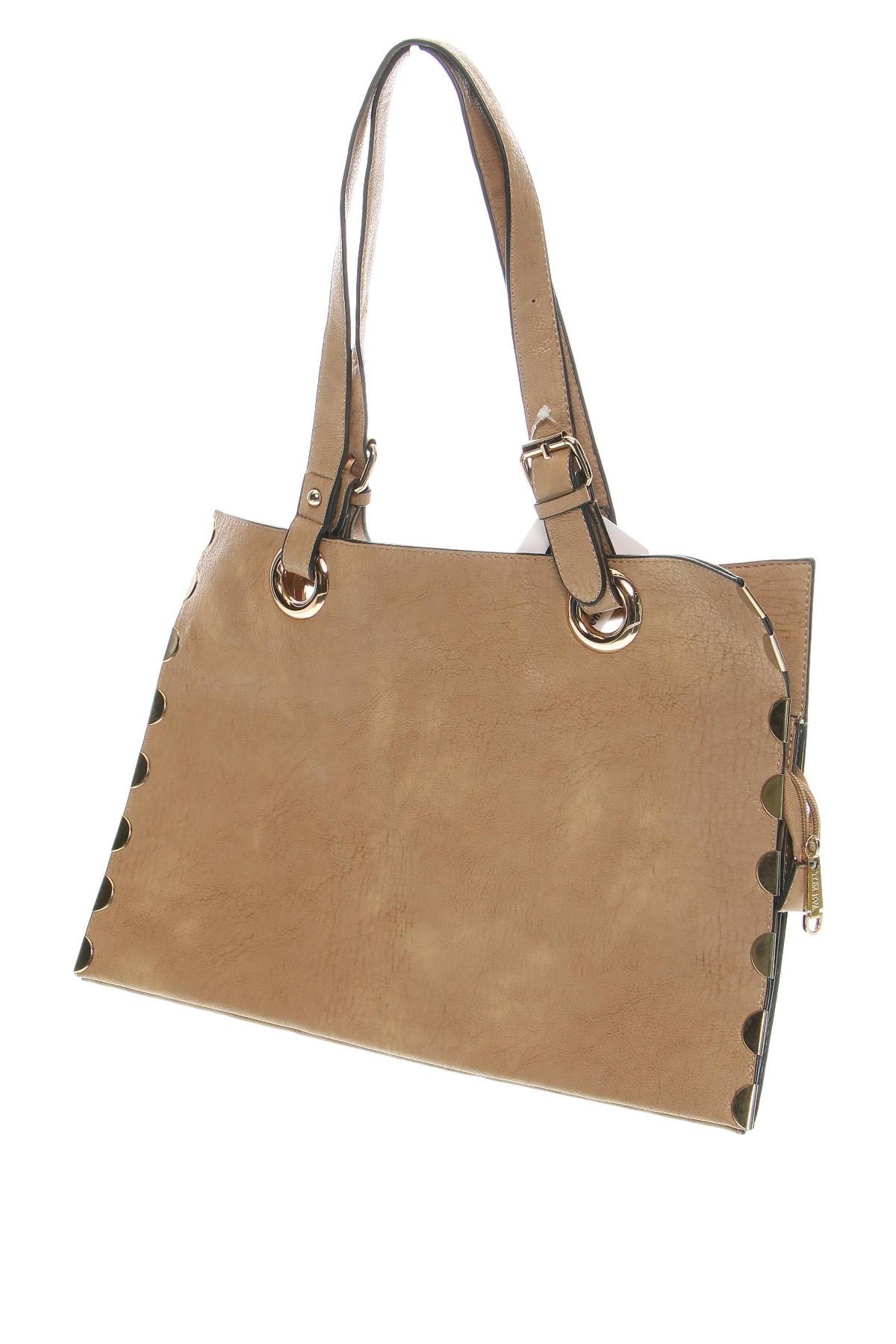 Damentasche Tom & Eva, Farbe Beige, Preis 25,93 €