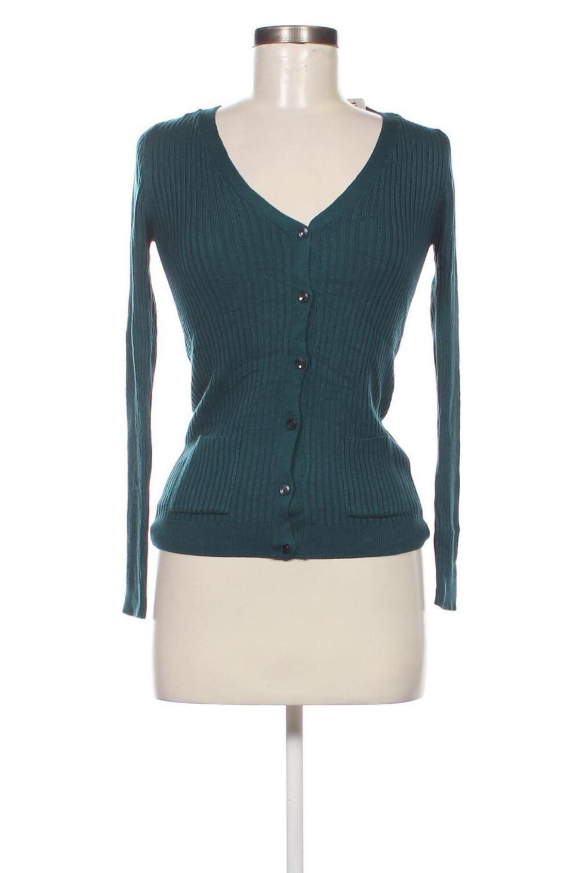 Cardigan de damă, Mărime S, Culoare Verde, Preț 95,39 Lei