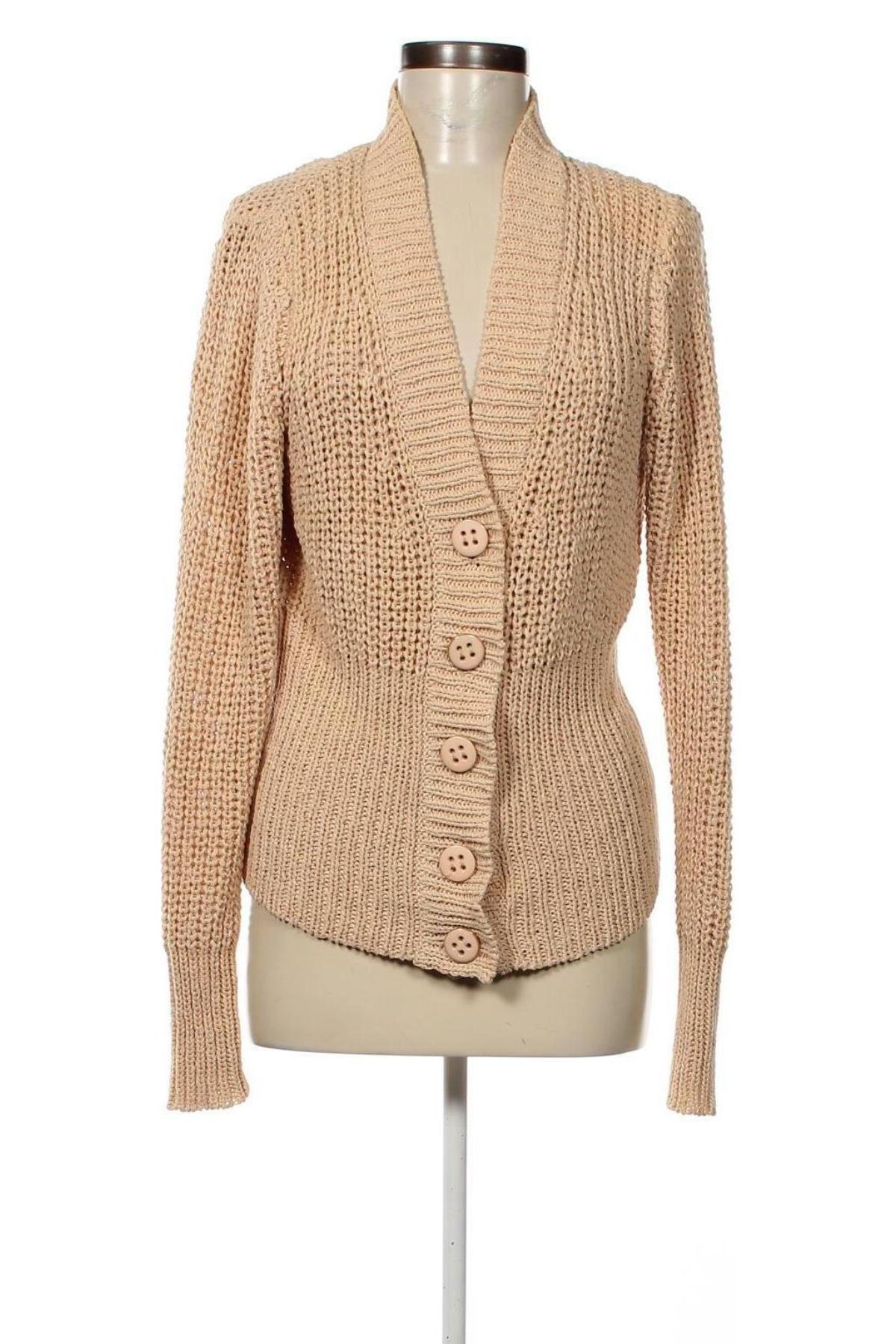 Cardigan de damă Bandolera, Mărime M, Culoare Bej, Preț 67,99 Lei