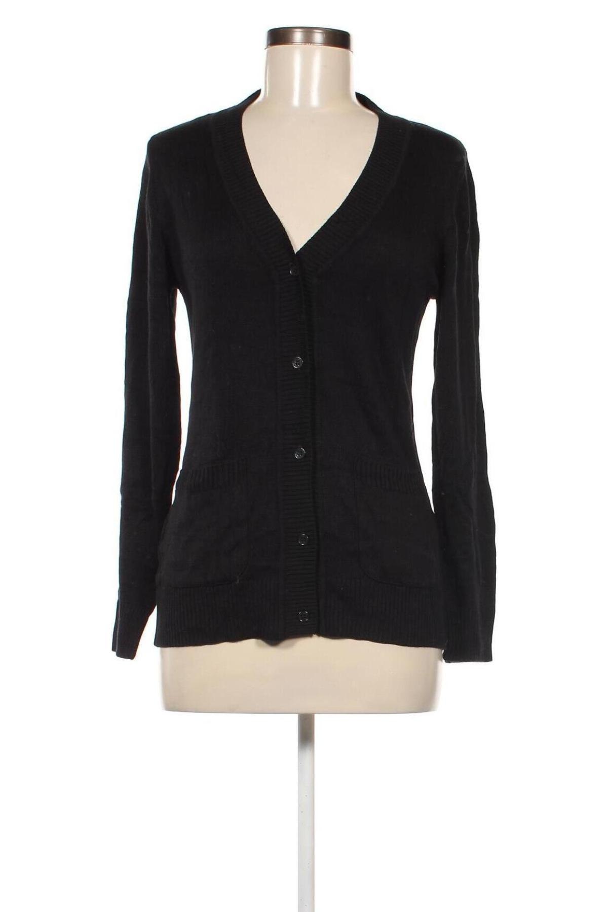 Cardigan de damă El Corte Ingles, Mărime XS, Culoare Negru, Preț 14,31 Lei