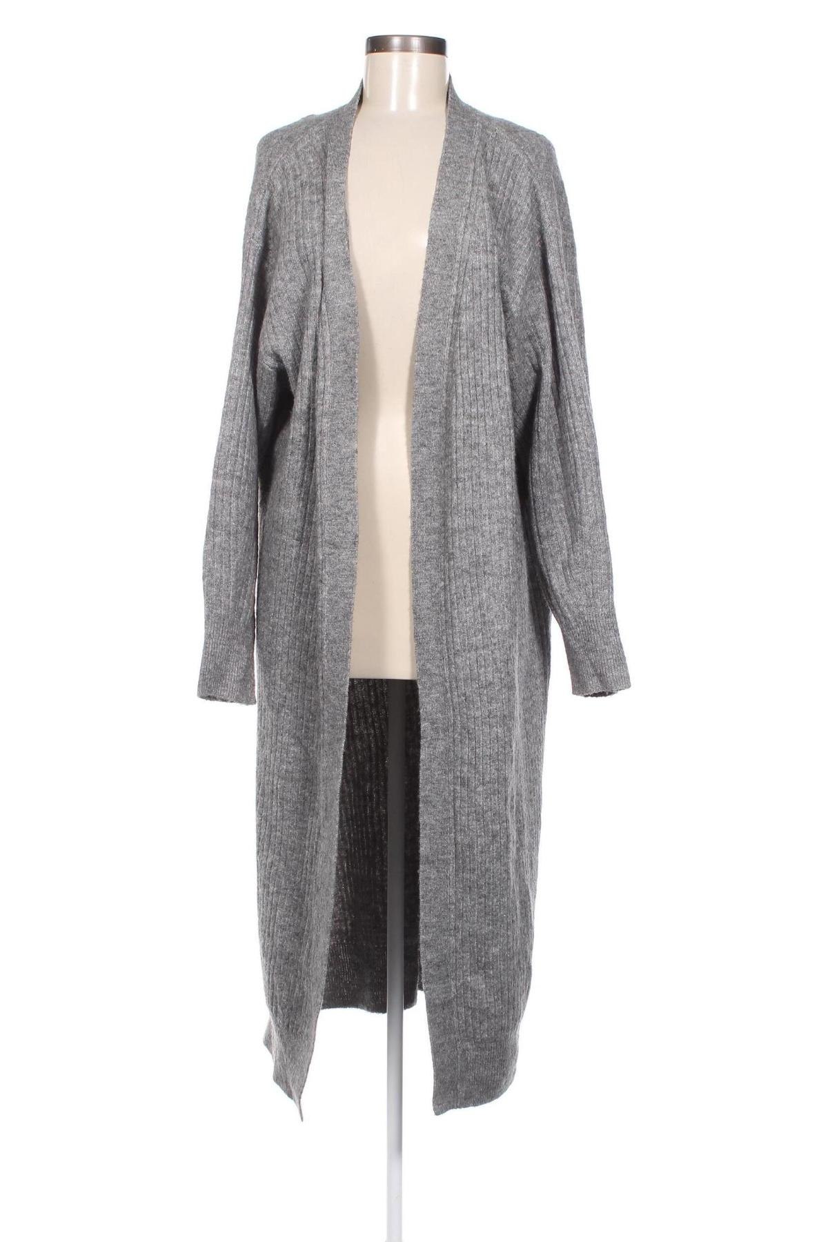 Cardigan de damă H&M, Mărime L, Culoare Gri, Preț 95,39 Lei