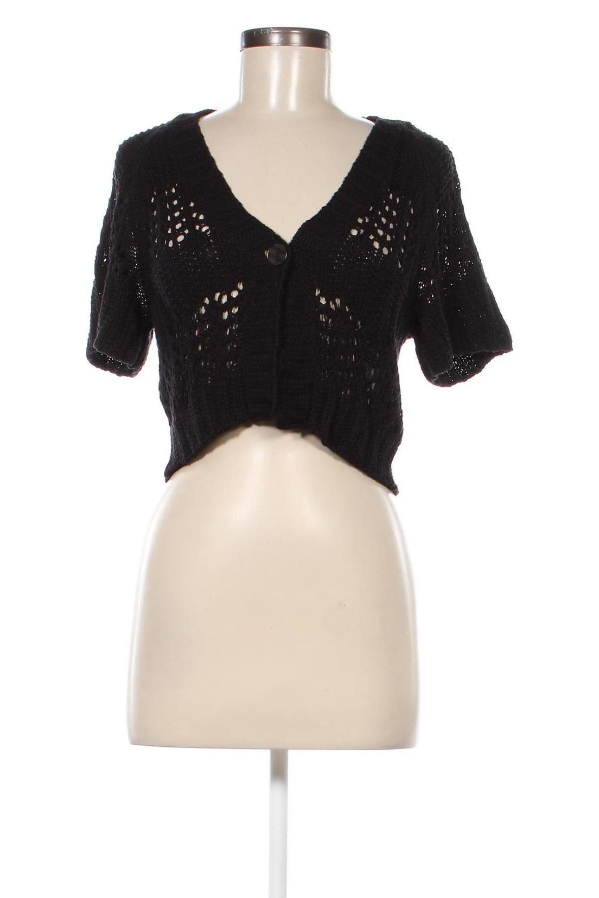 Cardigan de damă H&M, Mărime XS, Culoare Negru, Preț 14,31 Lei