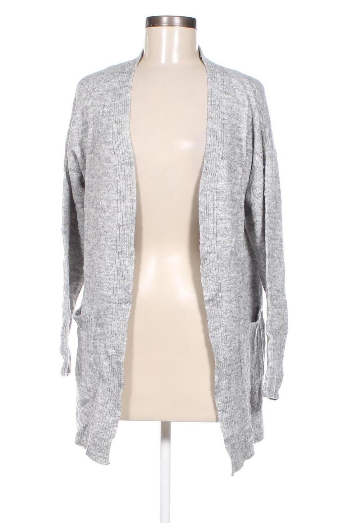 Damen Strickjacke H&M Divided, Größe XS, Farbe Grau, Preis 7,49 €