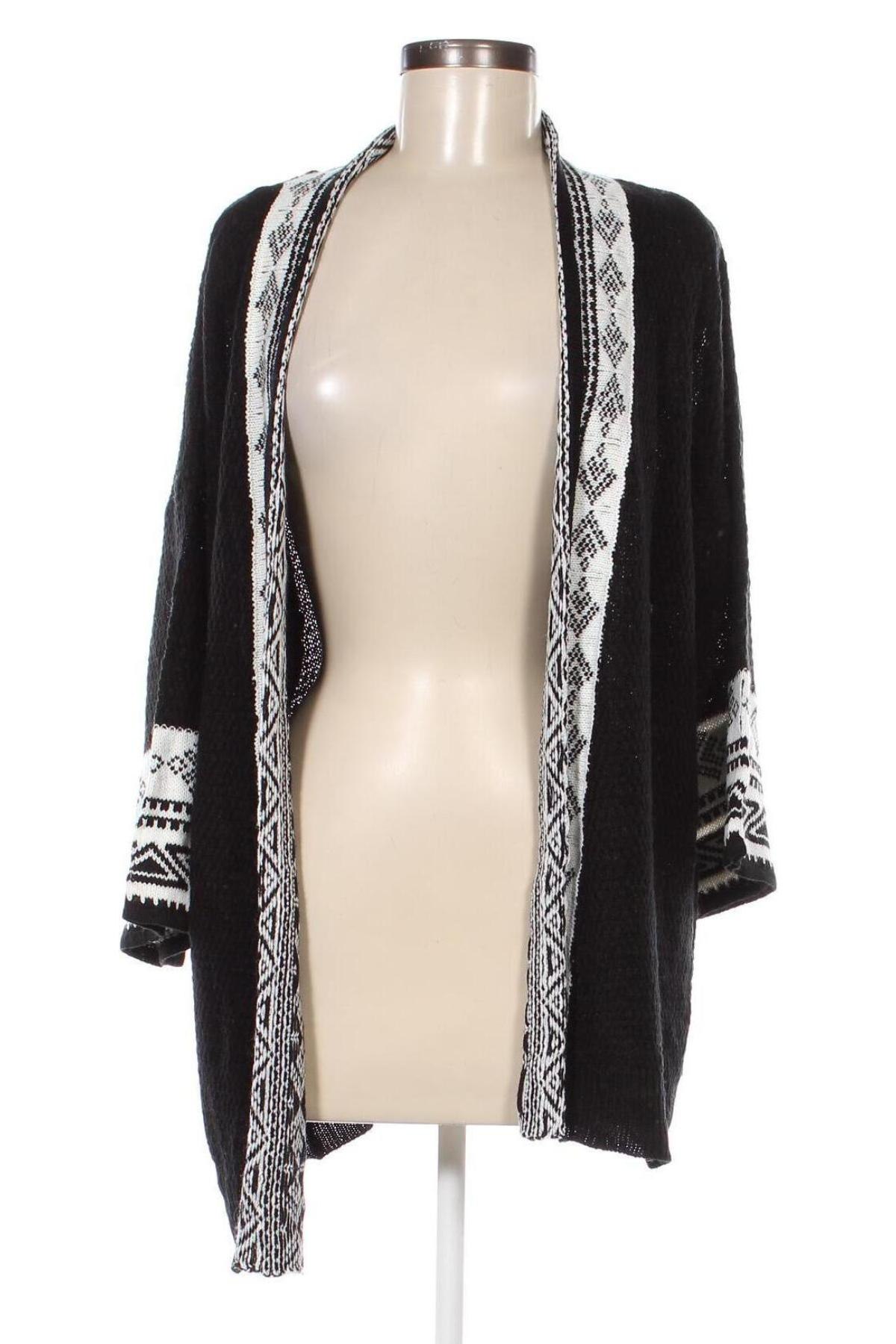 Cardigan de damă Janina, Mărime L, Culoare Negru, Preț 31,48 Lei