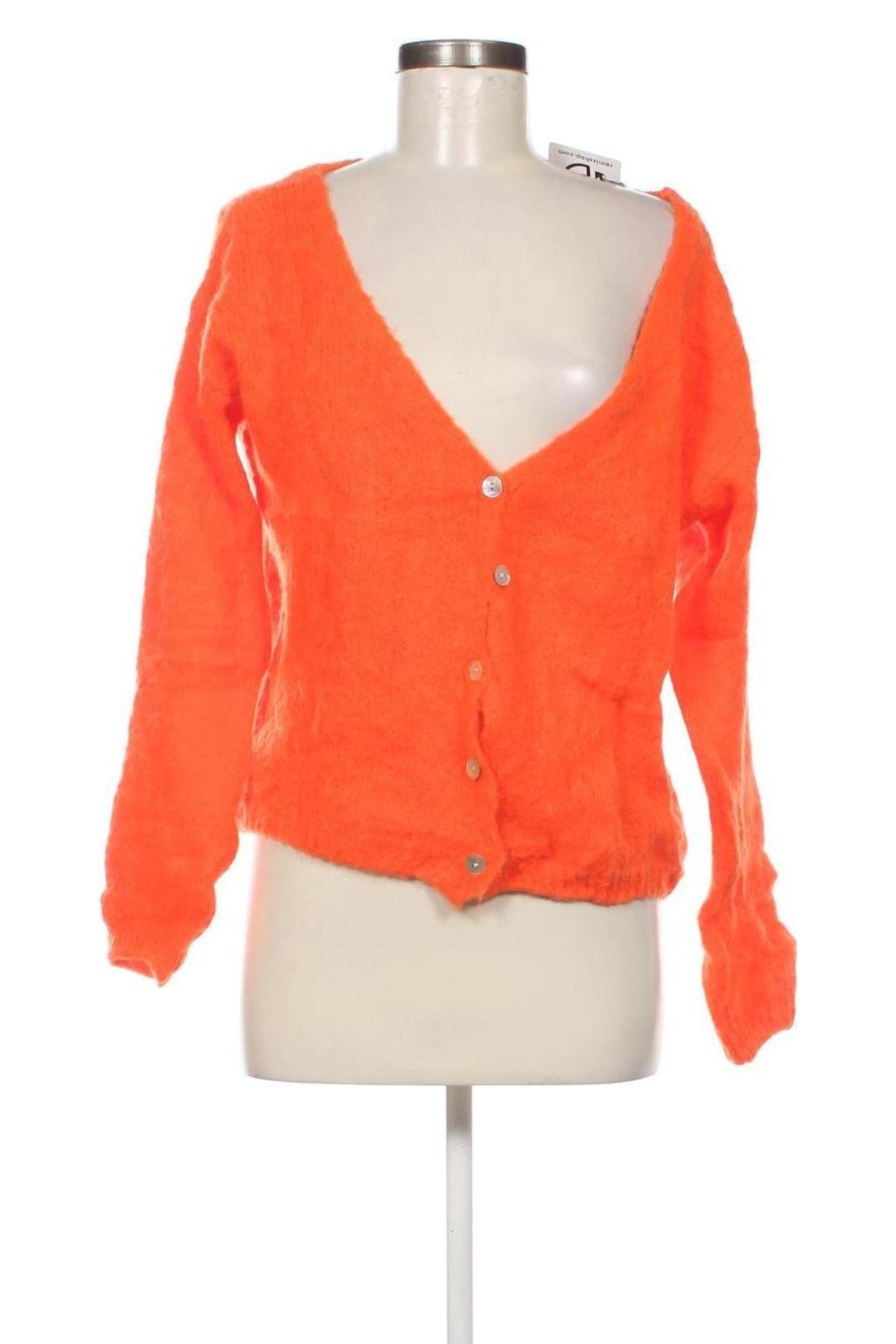 Damen Strickjacke Jowell, Größe L, Farbe Orange, Preis 6,43 €