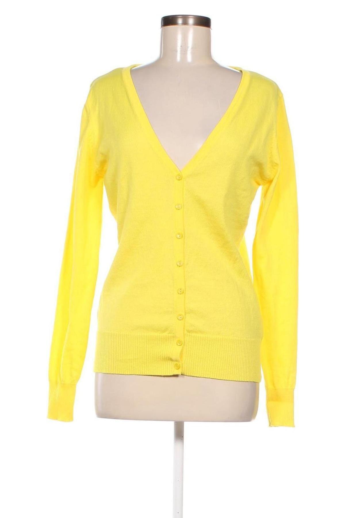 Дамска жилетка Ladies Fashion, Размер L, Цвят Жълт, Цена 8,20 лв.