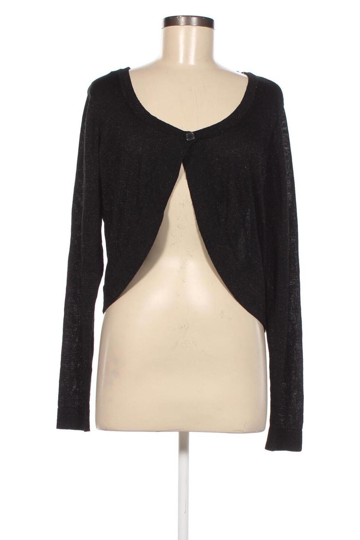 Γυναικεία ζακέτα Miss Etam, Μέγεθος XL, Χρώμα Μαύρο, Τιμή 8,37 €