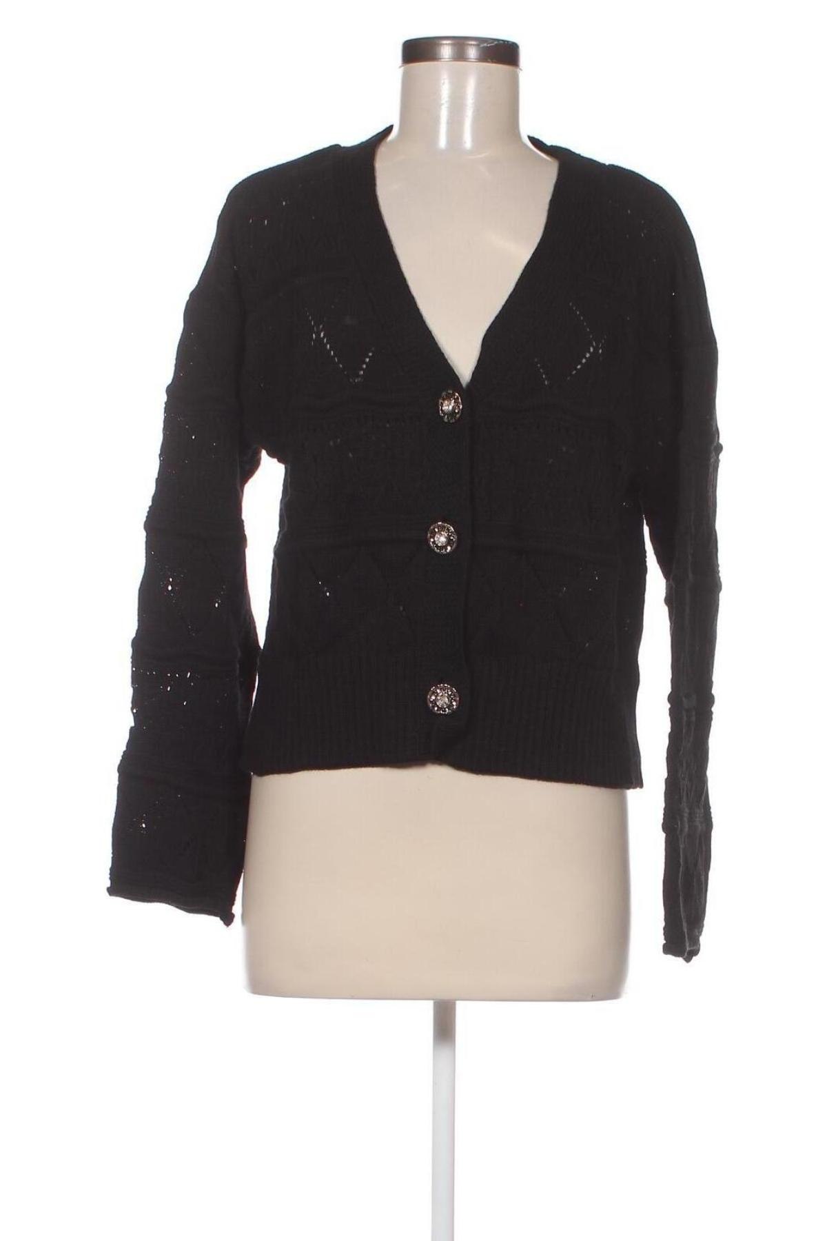 Cardigan de damă New Laviva, Mărime L, Culoare Negru, Preț 100,95 Lei