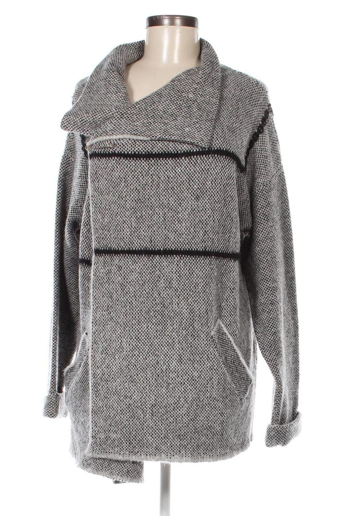 Damen Strickjacke Reserved, Größe L, Farbe Grau, Preis 17,35 €