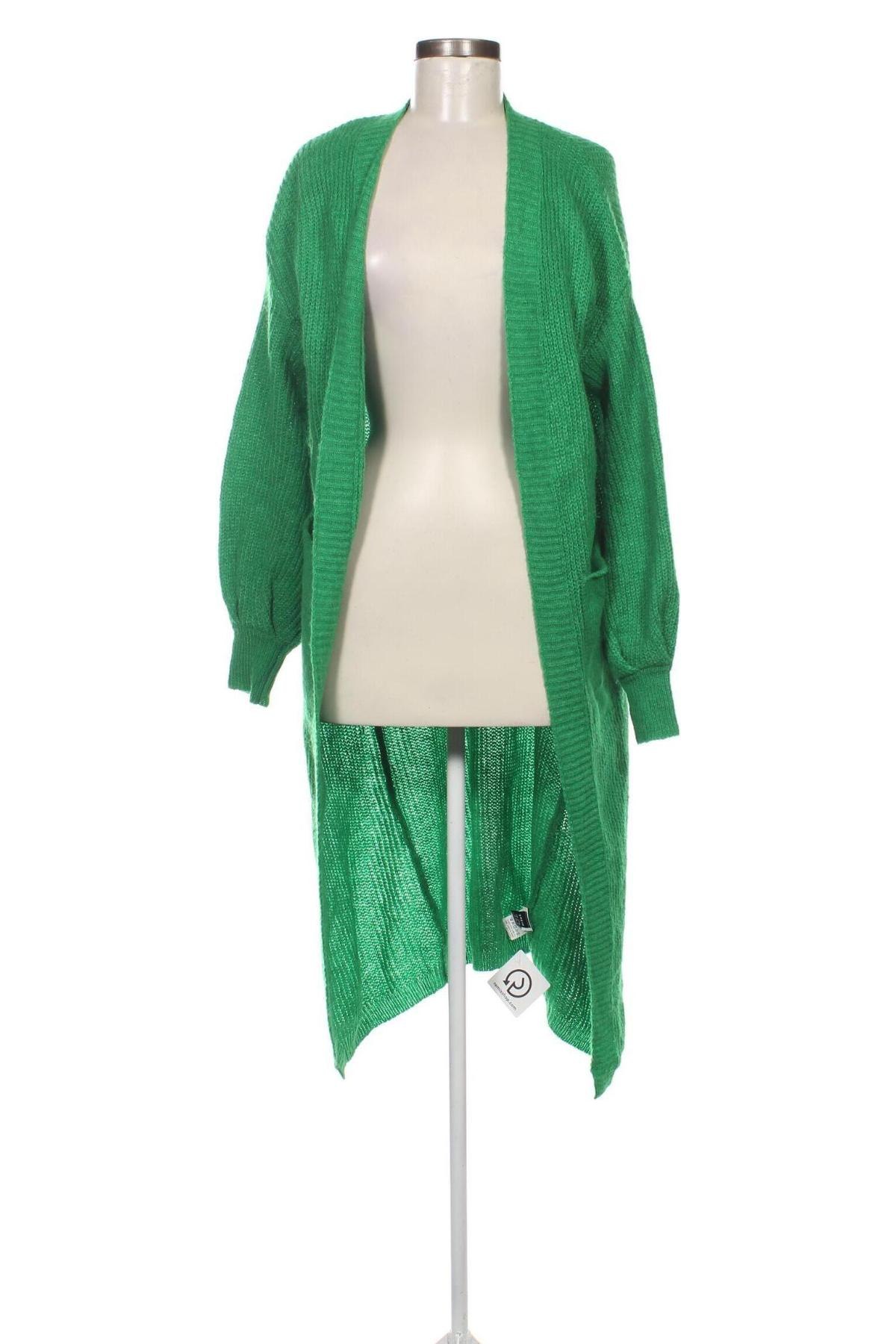 Cardigan de damă SHEIN, Mărime L, Culoare Verde, Preț 95,39 Lei