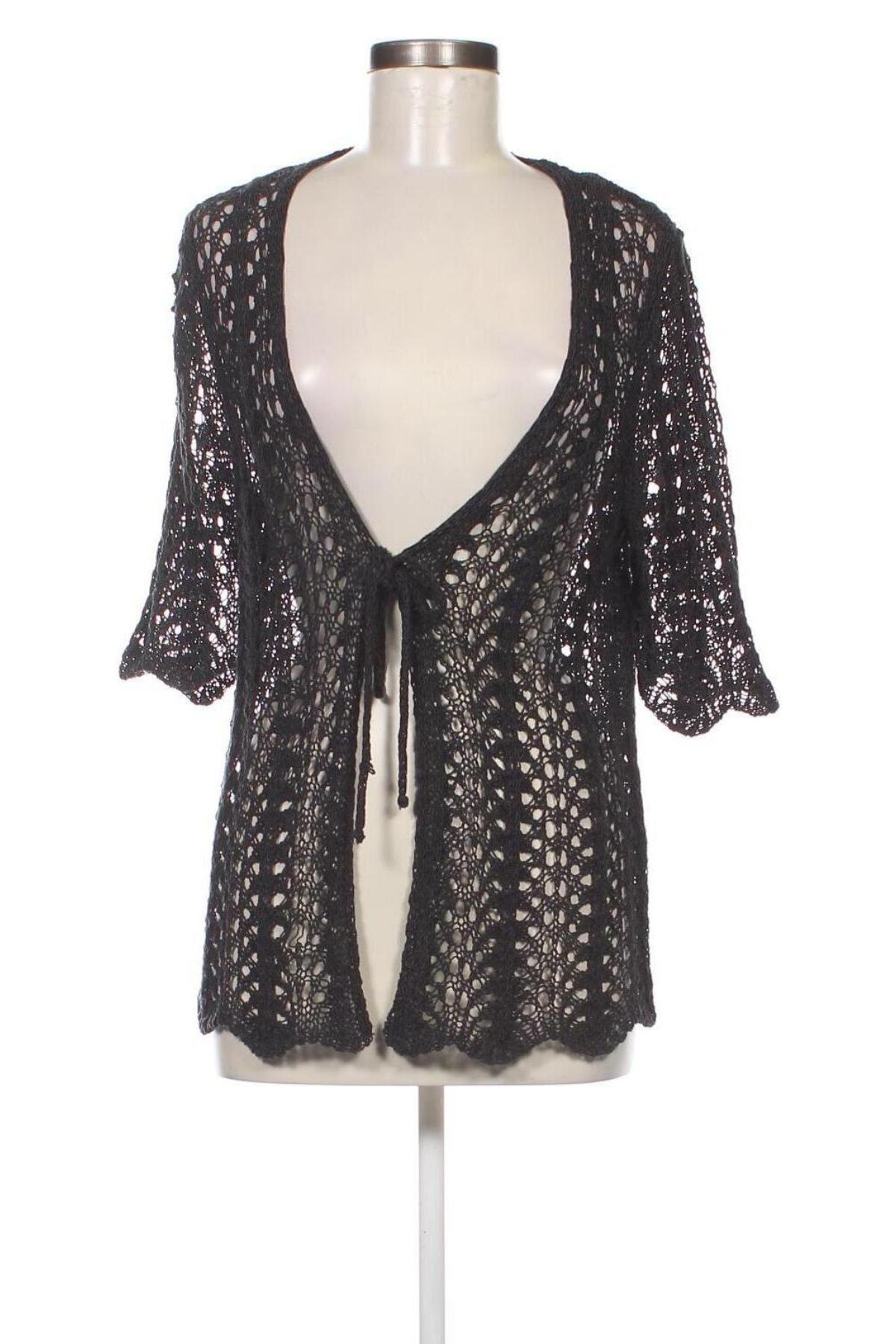 Cardigan de damă Samoon, Mărime L, Culoare Negru, Preț 29,99 Lei