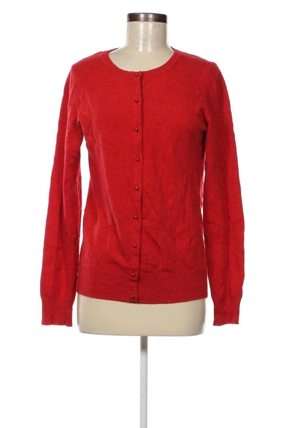 Damen Strickjacke United Colors Of Benetton, Größe L, Farbe Rot, Preis 14,27 €