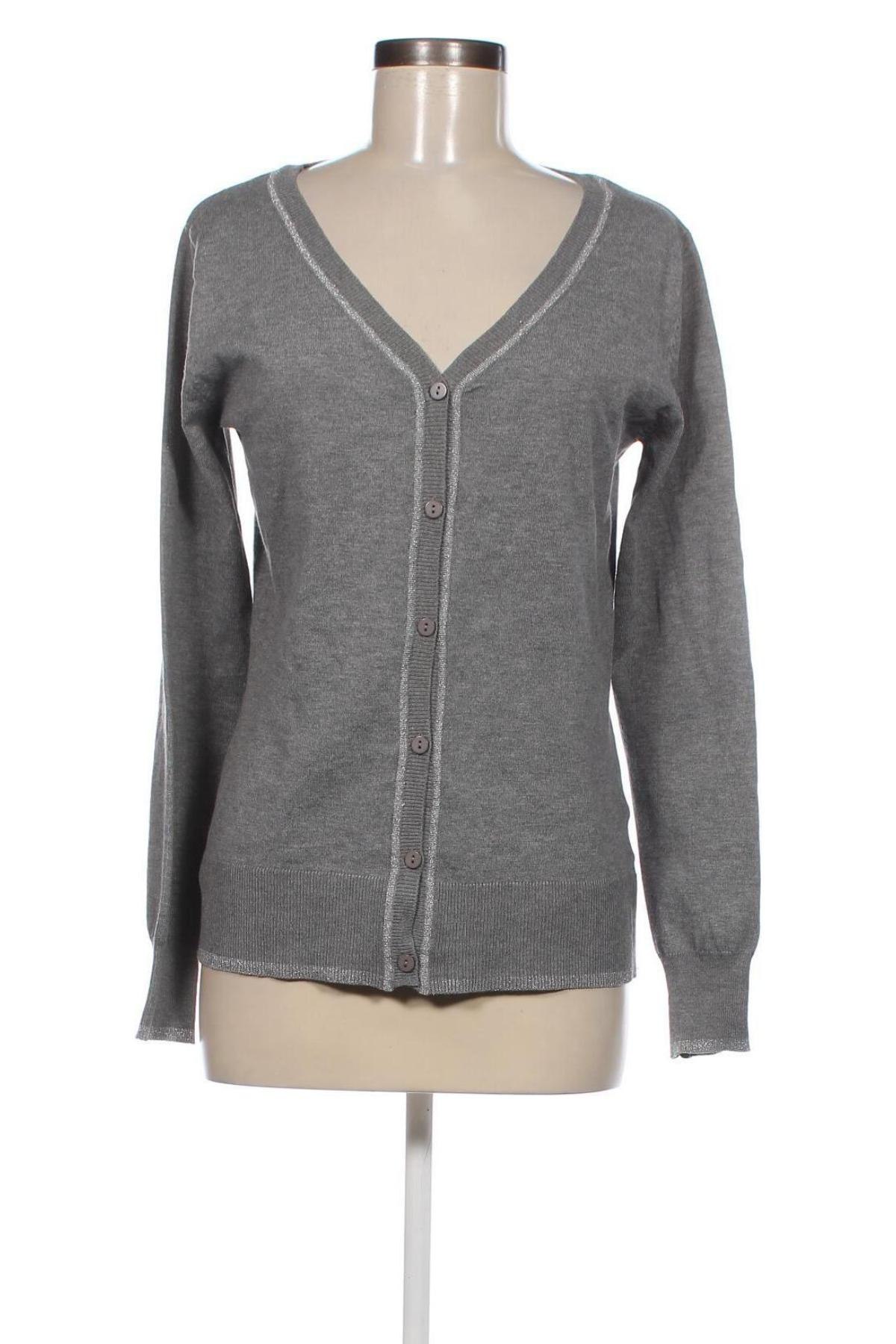 Damen Strickjacke VRS, Größe L, Farbe Grau, Preis 6,46 €