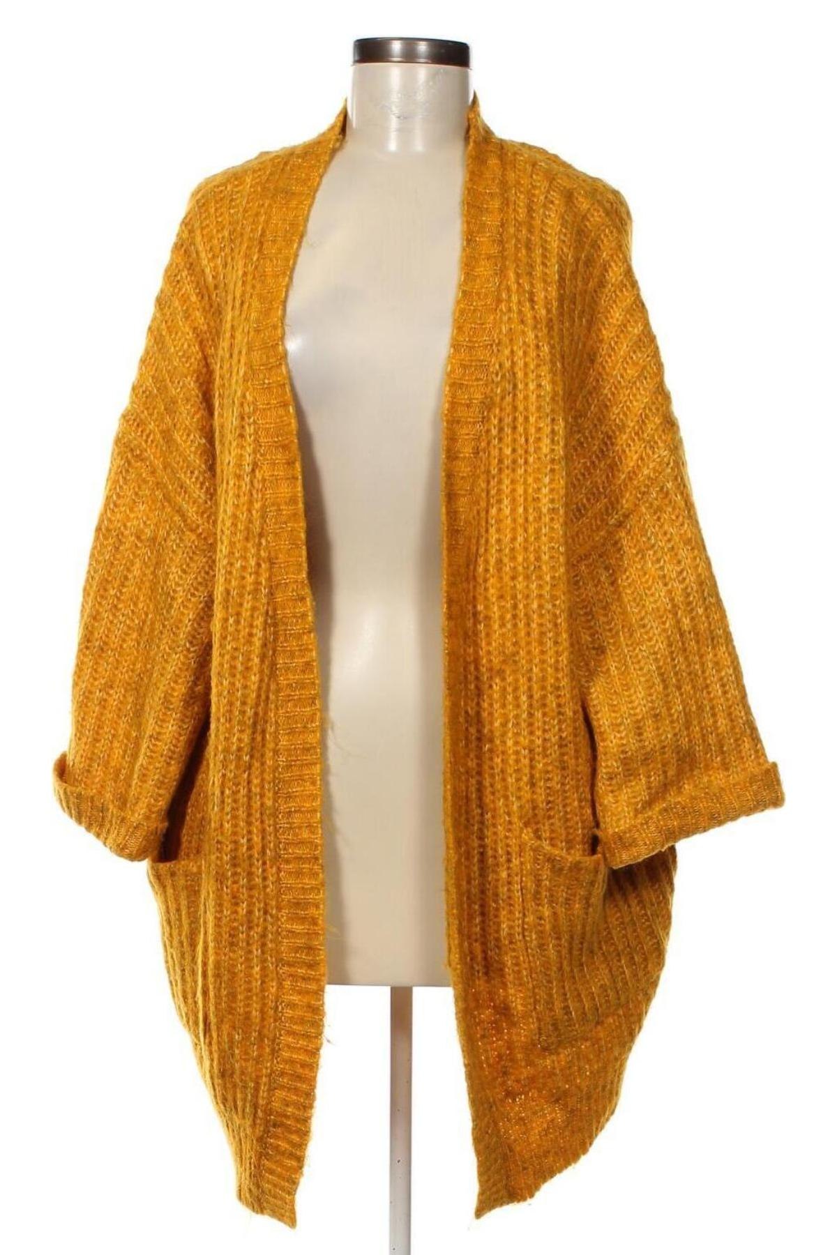 Cardigan de damă Y.A.S, Mărime L, Culoare Galben, Preț 122,37 Lei