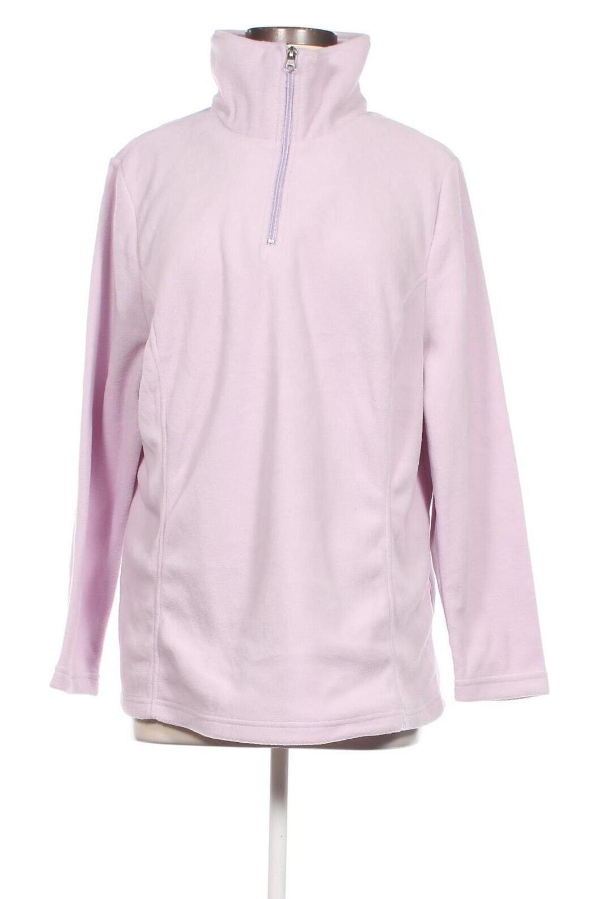 Damen Fleece Shirt, Größe XL, Farbe Lila, Preis 7,01 €