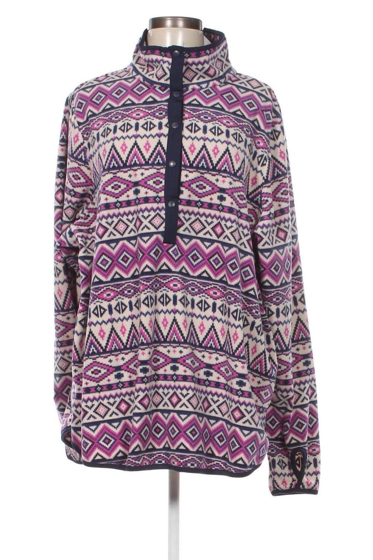 Дамска поларена блуза Essentials by Tchibo, Размер XL, Цвят Многоцветен, Цена 23,00 лв.