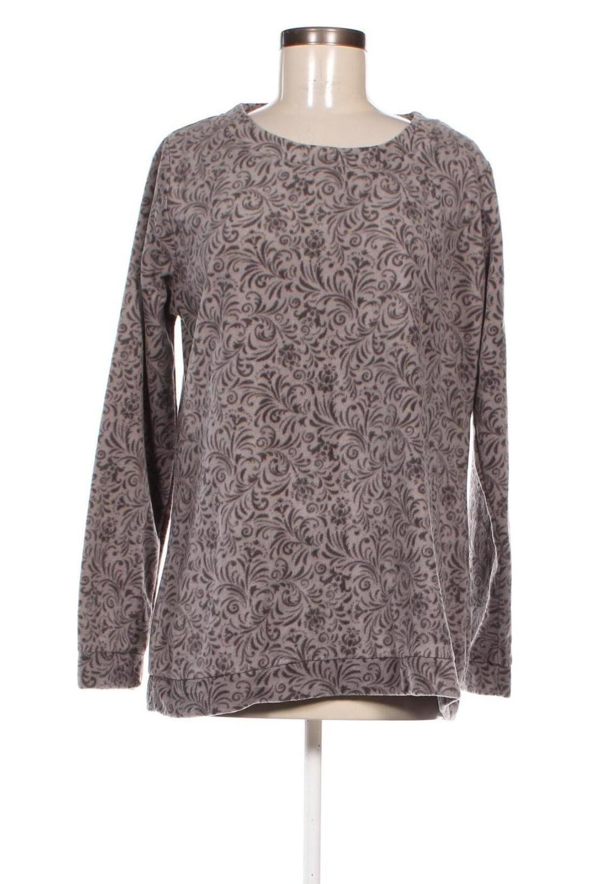 Damen Fleece Shirt Gina Benotti, Größe L, Farbe Grau, Preis € 6,21