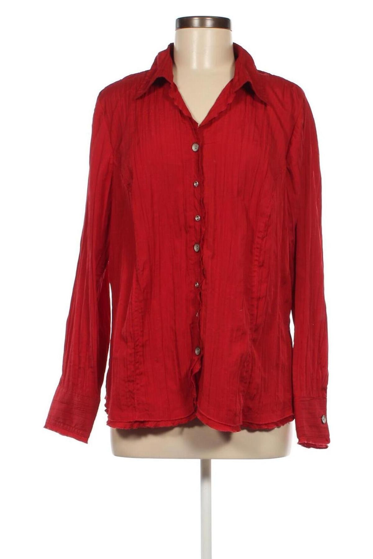 Γυναικείο πουκάμισο Bexleys, Μέγεθος XL, Χρώμα Κόκκινο, Τιμή 16,82 €