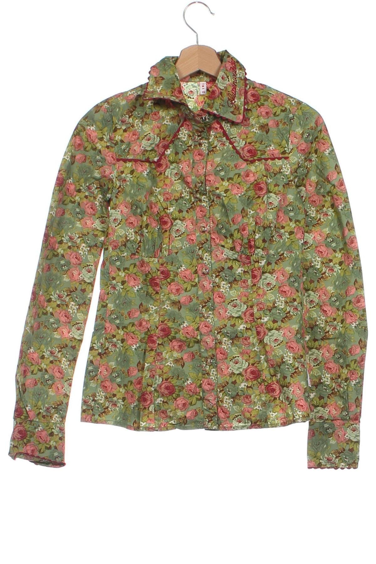 Γυναικείο πουκάμισο Blutsgeschwister, Μέγεθος XS, Χρώμα Πολύχρωμο, Τιμή 16,63 €