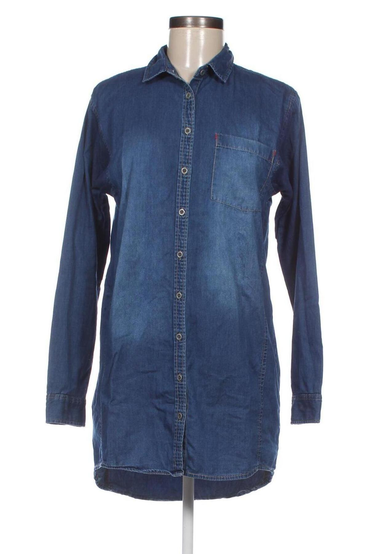 Γυναικείο πουκάμισο Carry, Μέγεθος S, Χρώμα Μπλέ, Τιμή 7,16 €