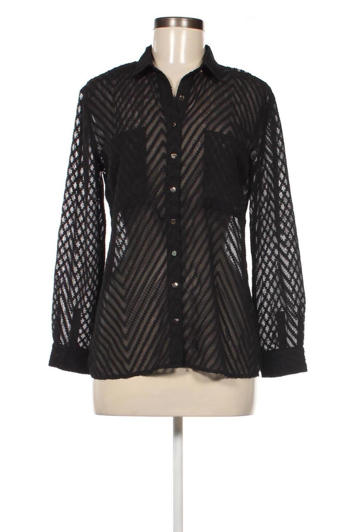 Γυναικείο πουκάμισο Collection L, Μέγεθος S, Χρώμα Μαύρο, Τιμή 20,62 €