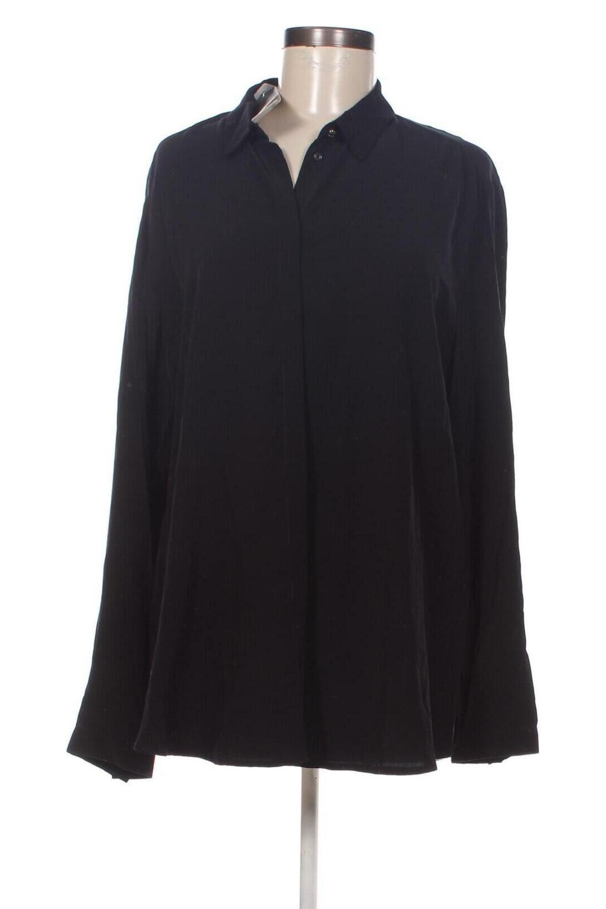 Γυναικείο πουκάμισο Esprit, Μέγεθος XL, Χρώμα Μαύρο, Τιμή 15,88 €