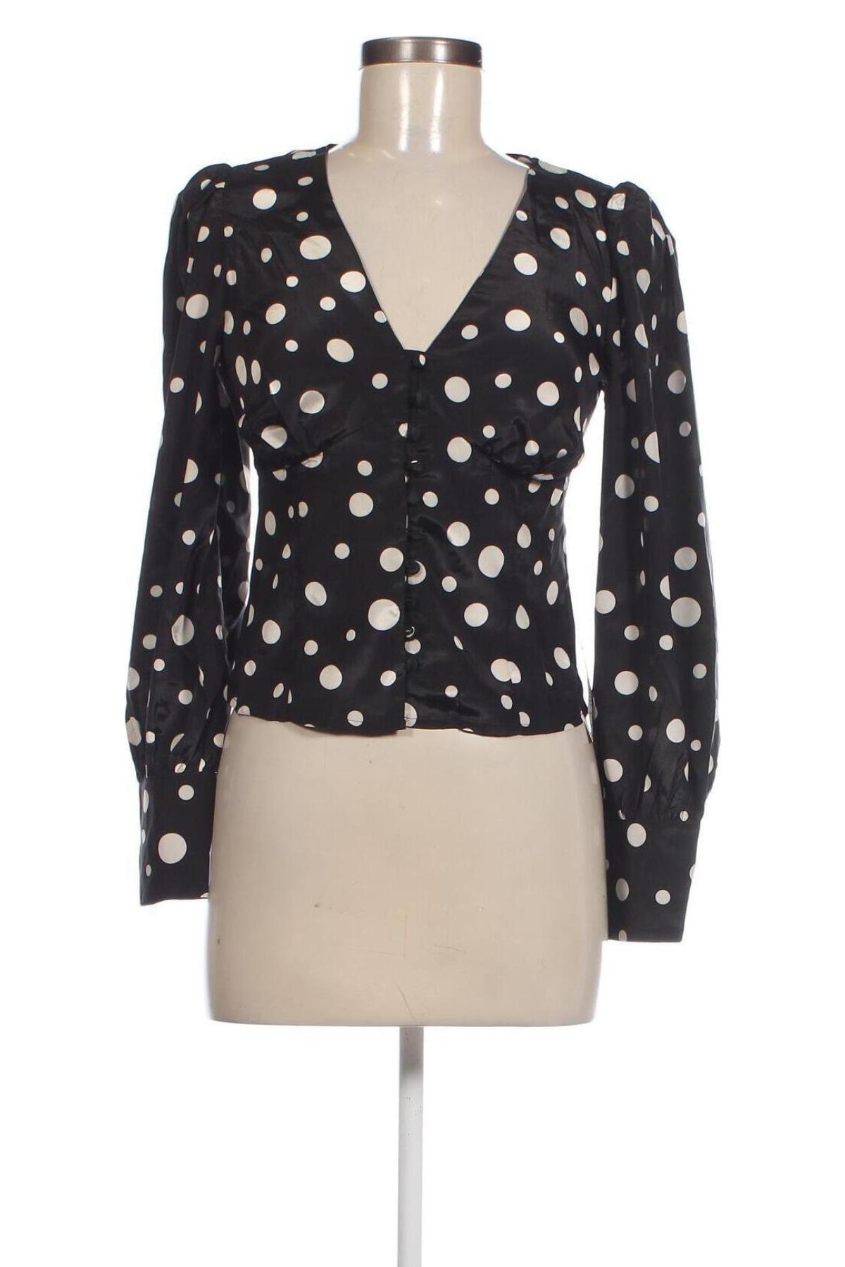 Γυναικείο πουκάμισο Glamorous, Μέγεθος S, Χρώμα Μαύρο, Τιμή 13,89 €