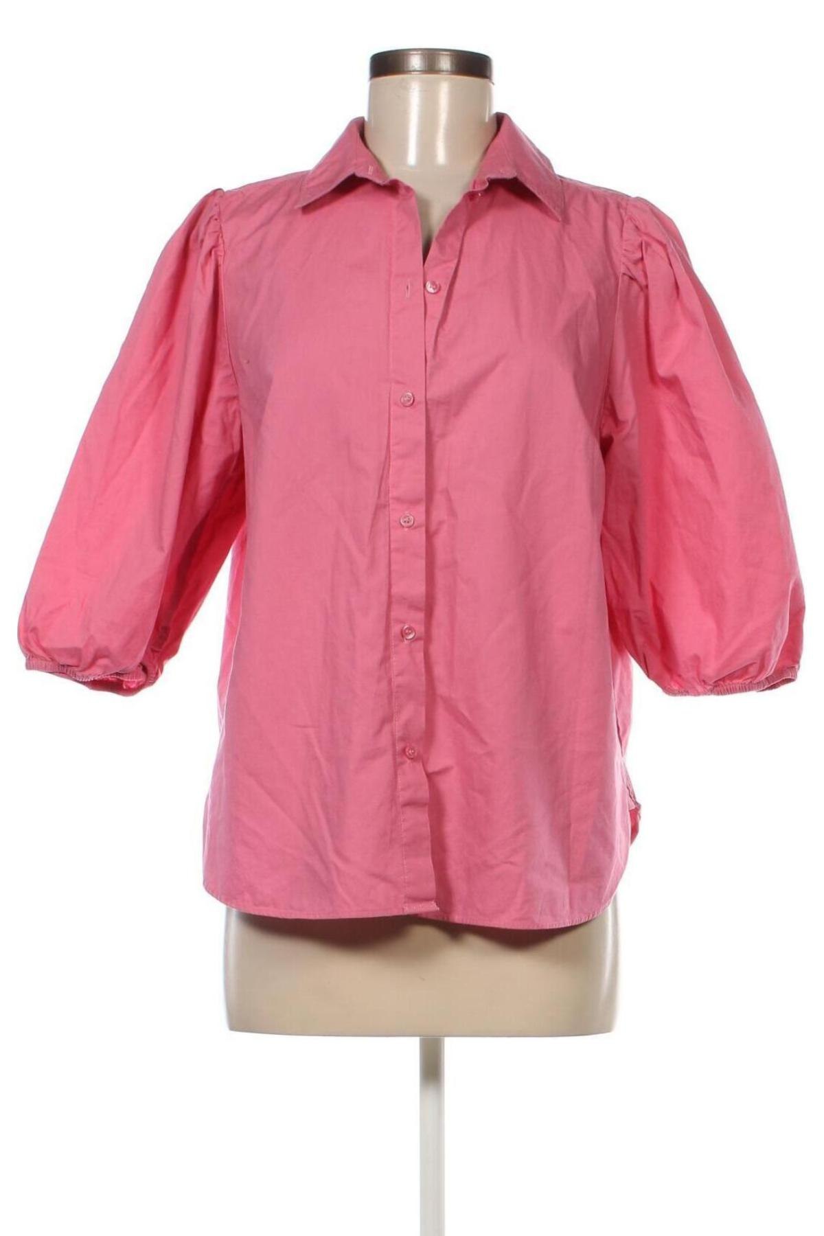 Γυναικείο πουκάμισο H&M, Μέγεθος M, Χρώμα Ρόζ , Τιμή 20,20 €