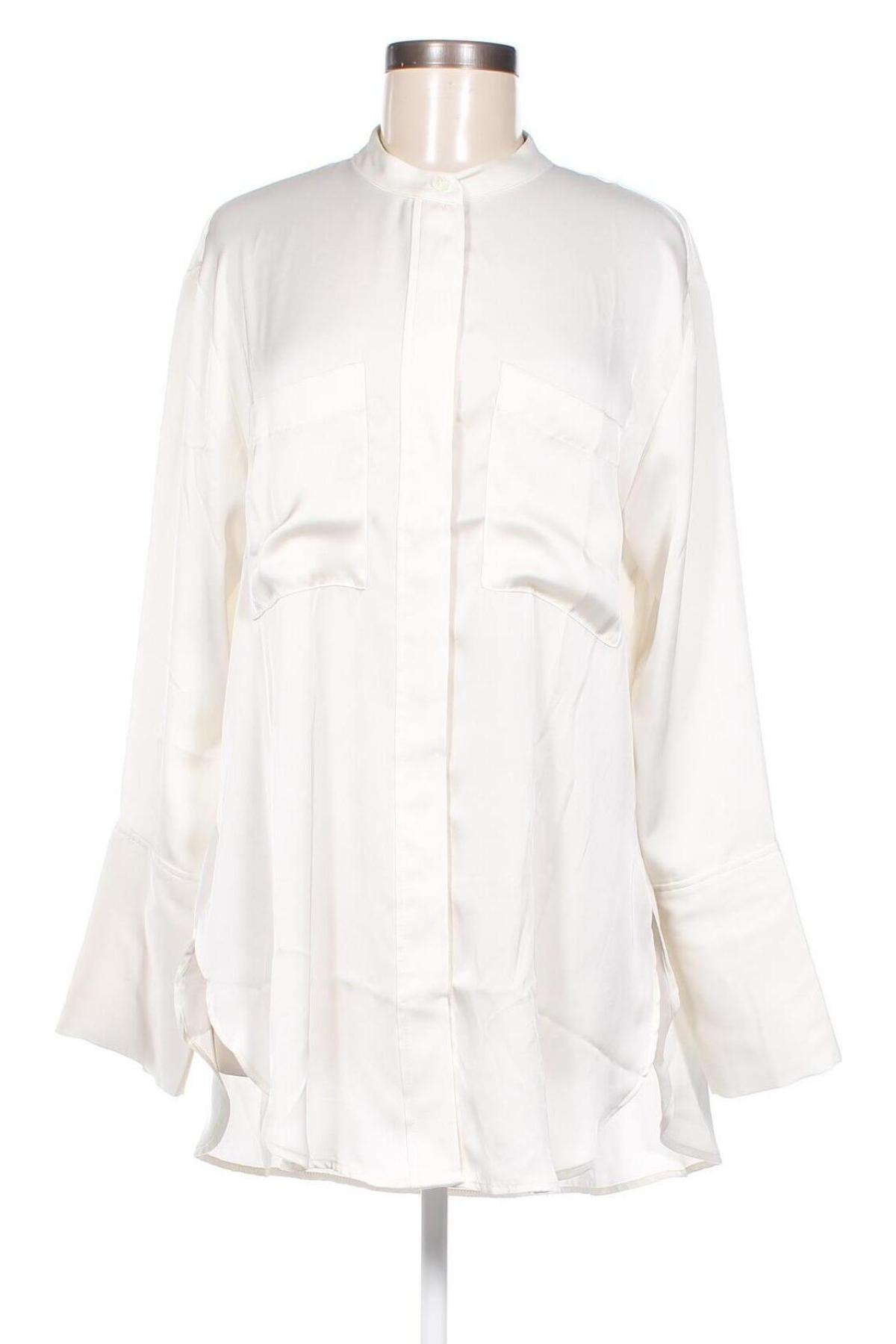 Γυναικείο πουκάμισο H&M, Μέγεθος M, Χρώμα Εκρού, Τιμή 5,76 €