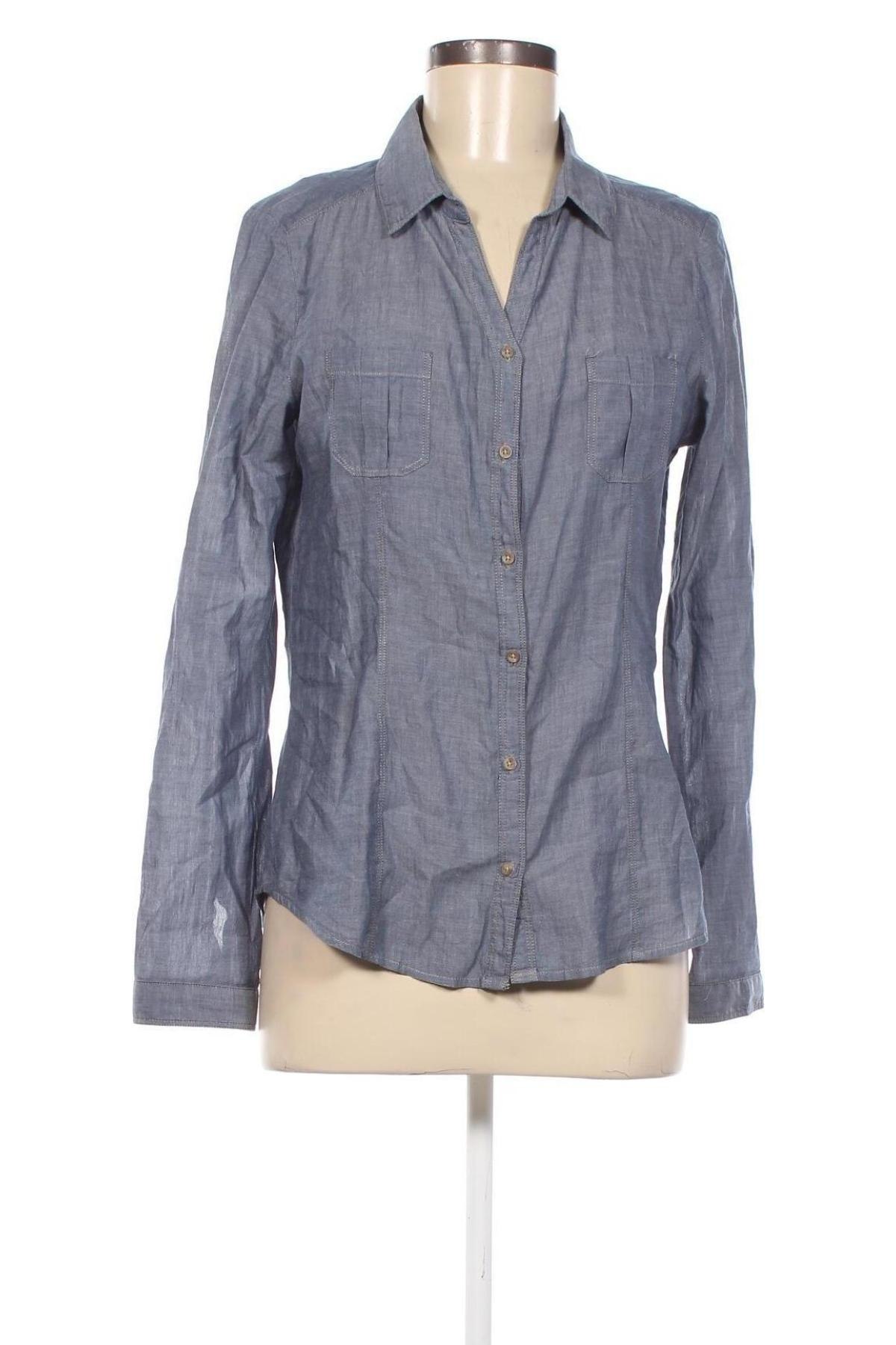 Γυναικείο πουκάμισο In Extenso, Μέγεθος M, Χρώμα Μπλέ, Τιμή 6,16 €