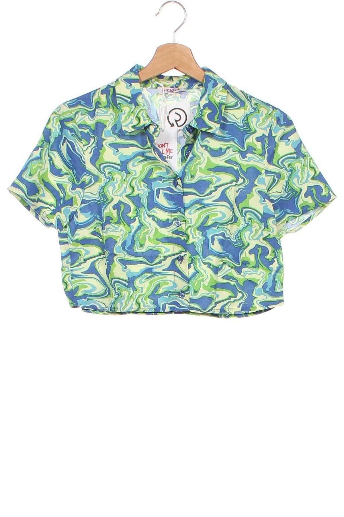 Γυναικείο πουκάμισο Jennyfer, Μέγεθος XS, Χρώμα Πολύχρωμο, Τιμή 4,95 €