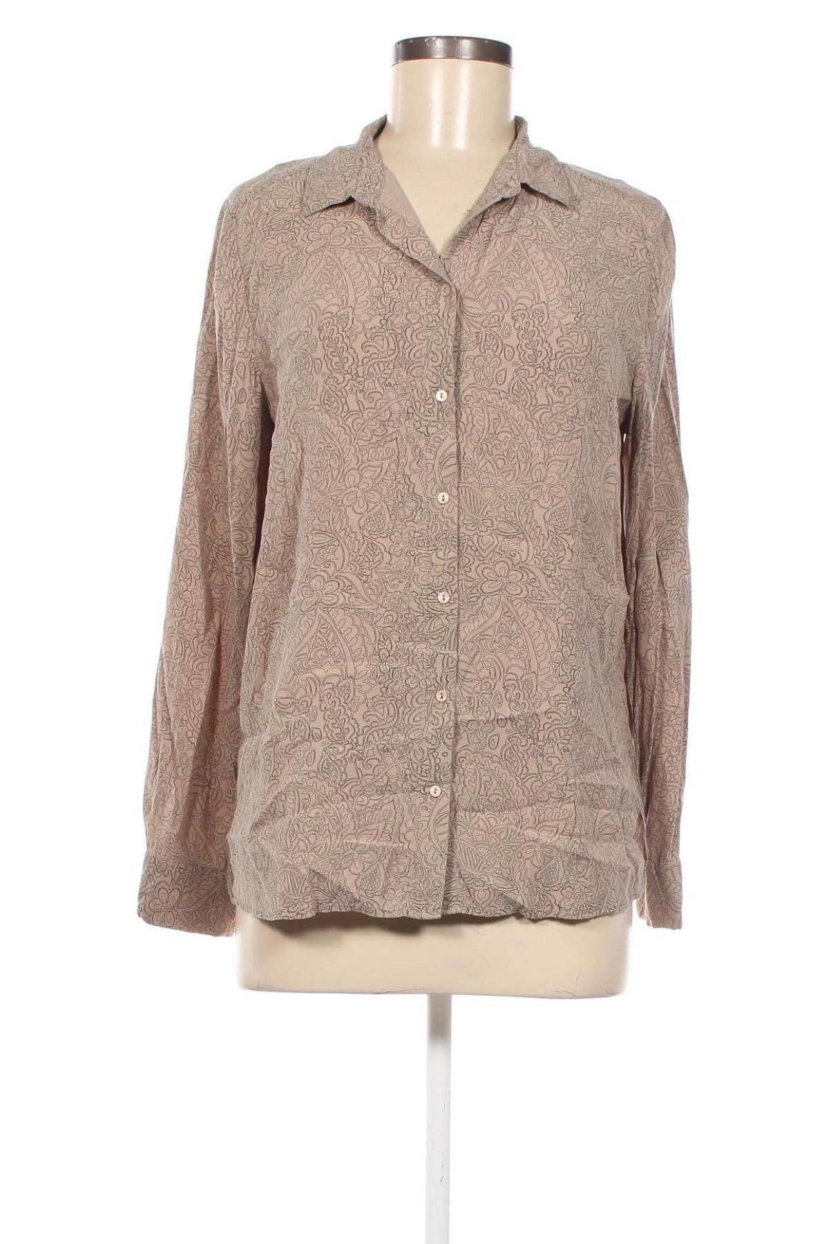 Γυναικείο πουκάμισο KappAhl, Μέγεθος L, Χρώμα Καφέ, Τιμή 8,35 €
